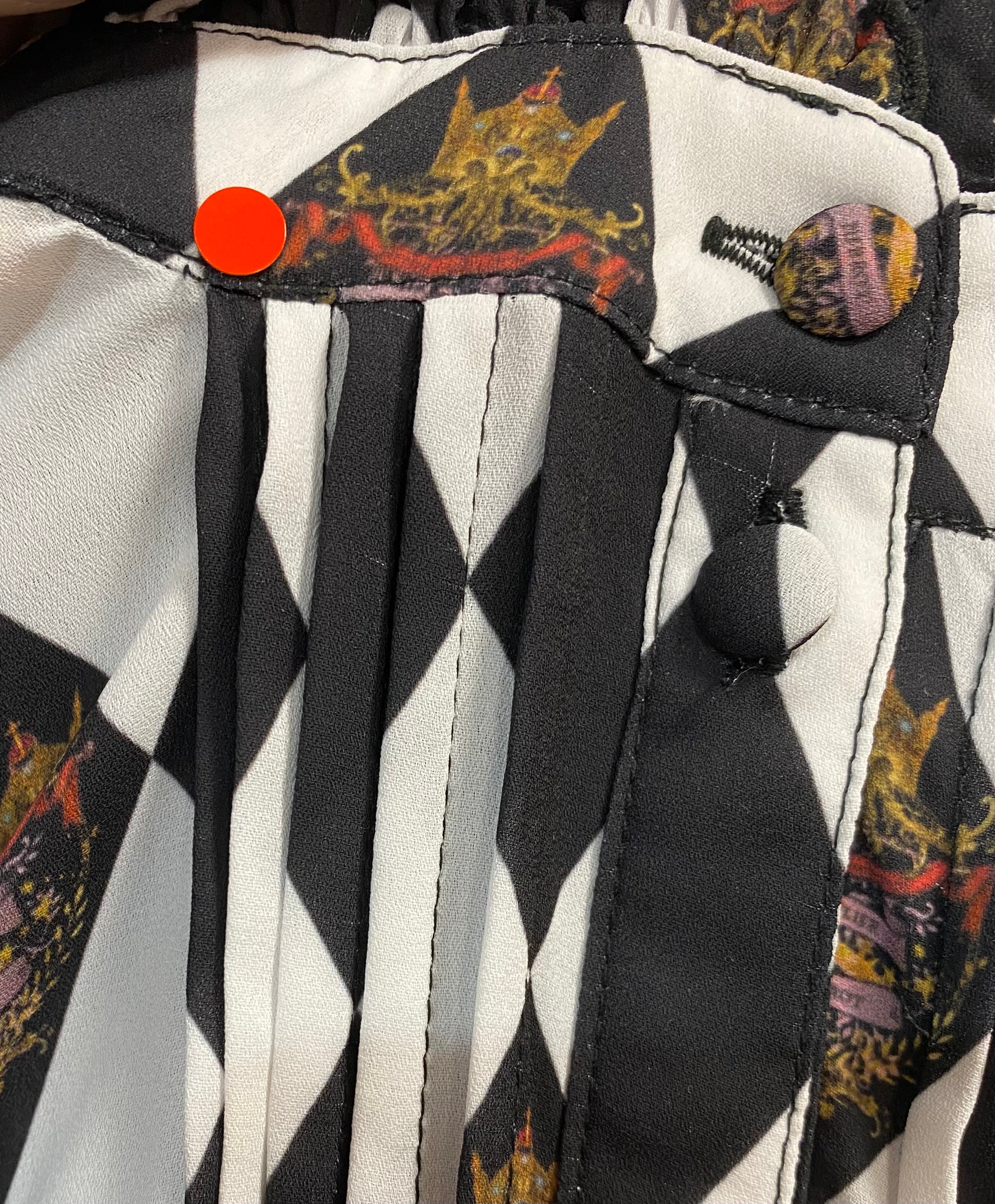 【ATELIER PIERROT】“钻石马戏”上衣黑色/波尔多/海军