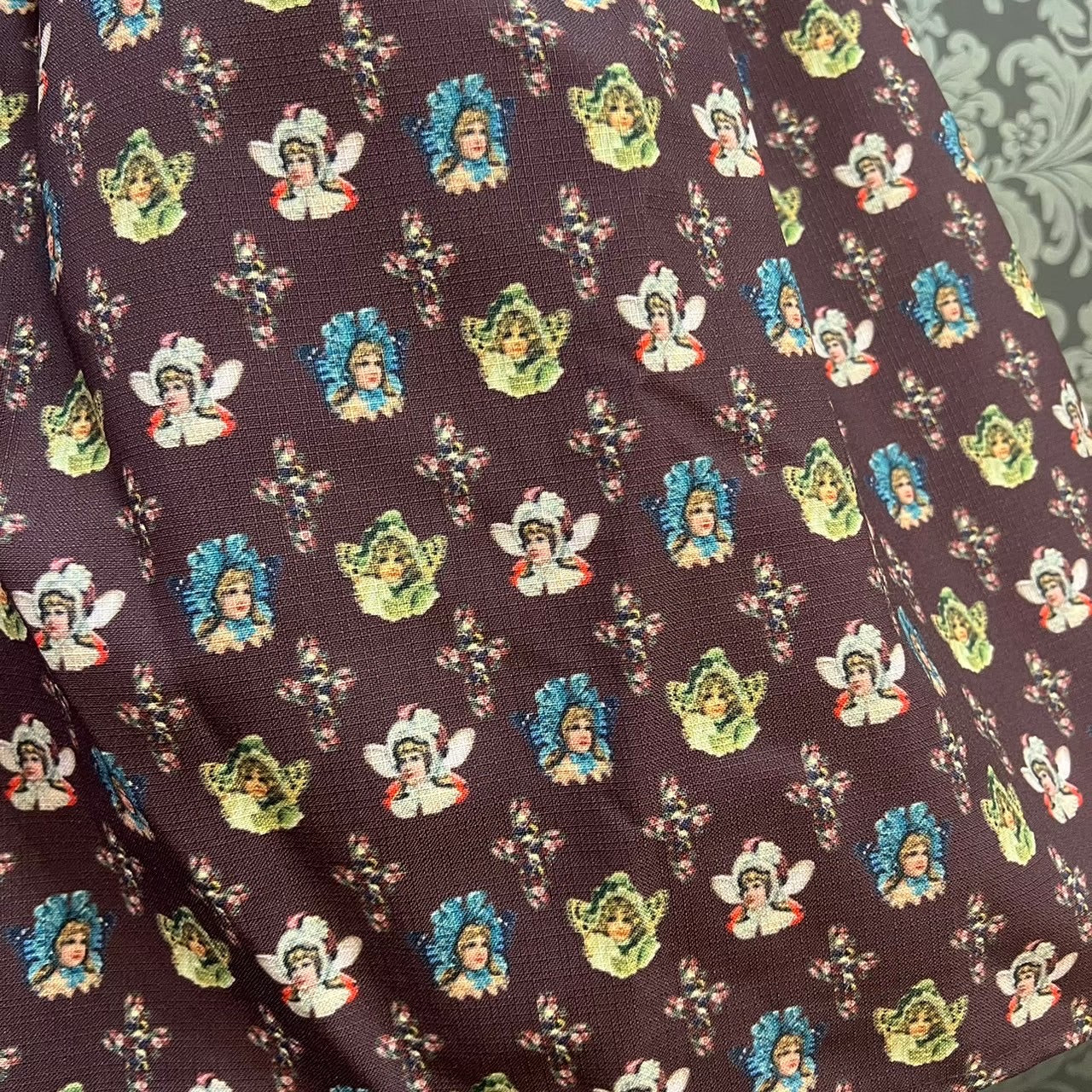 【Morun×Muuna Stoik】モランムーナストイック Fairy girls スカート ピンク/ボルドー/ブルー/ブラック