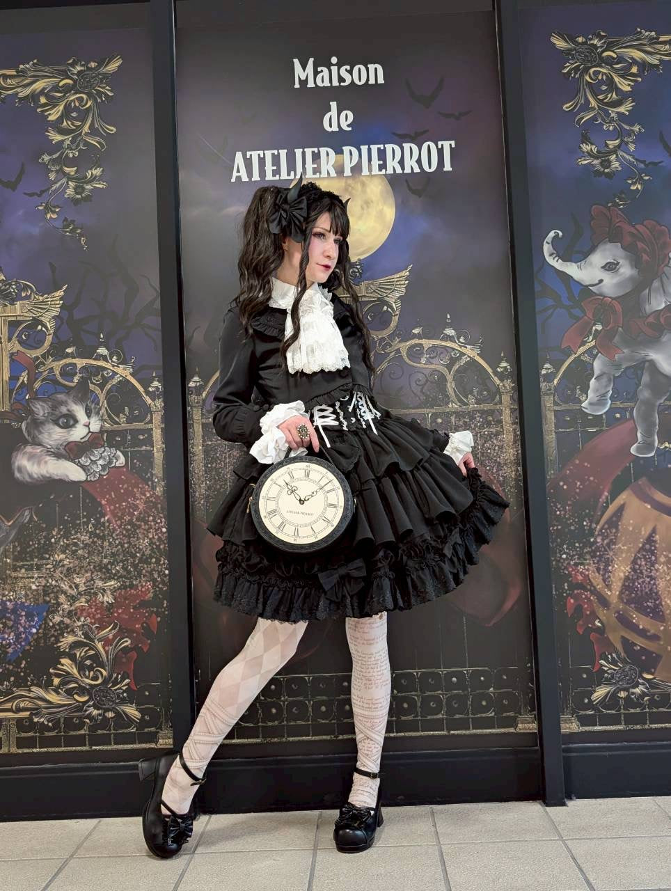 【ATELIER PIERROT】 Sac à bandoulière «aeon» Bronze / noir