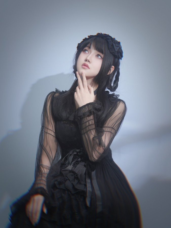 【Vallée lys】ヴァレリス Nocturne Tulle Cardigan 新色Gray/カーキ