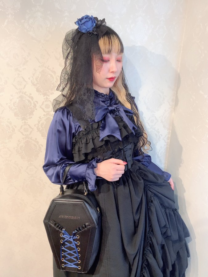 【ATELIER PIERROT】 Lumiere Blouse オフホワイト/ボルドー/グリーン/ネイビー/ブラック