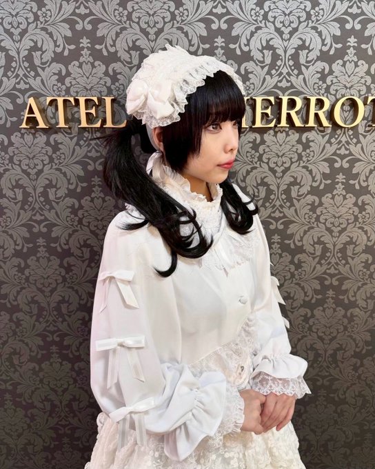 【Vallée lys】ヴァレリス Sugar Lace Ribbon Bolero ホワイト/ボルドー/ネイビー/ブラック