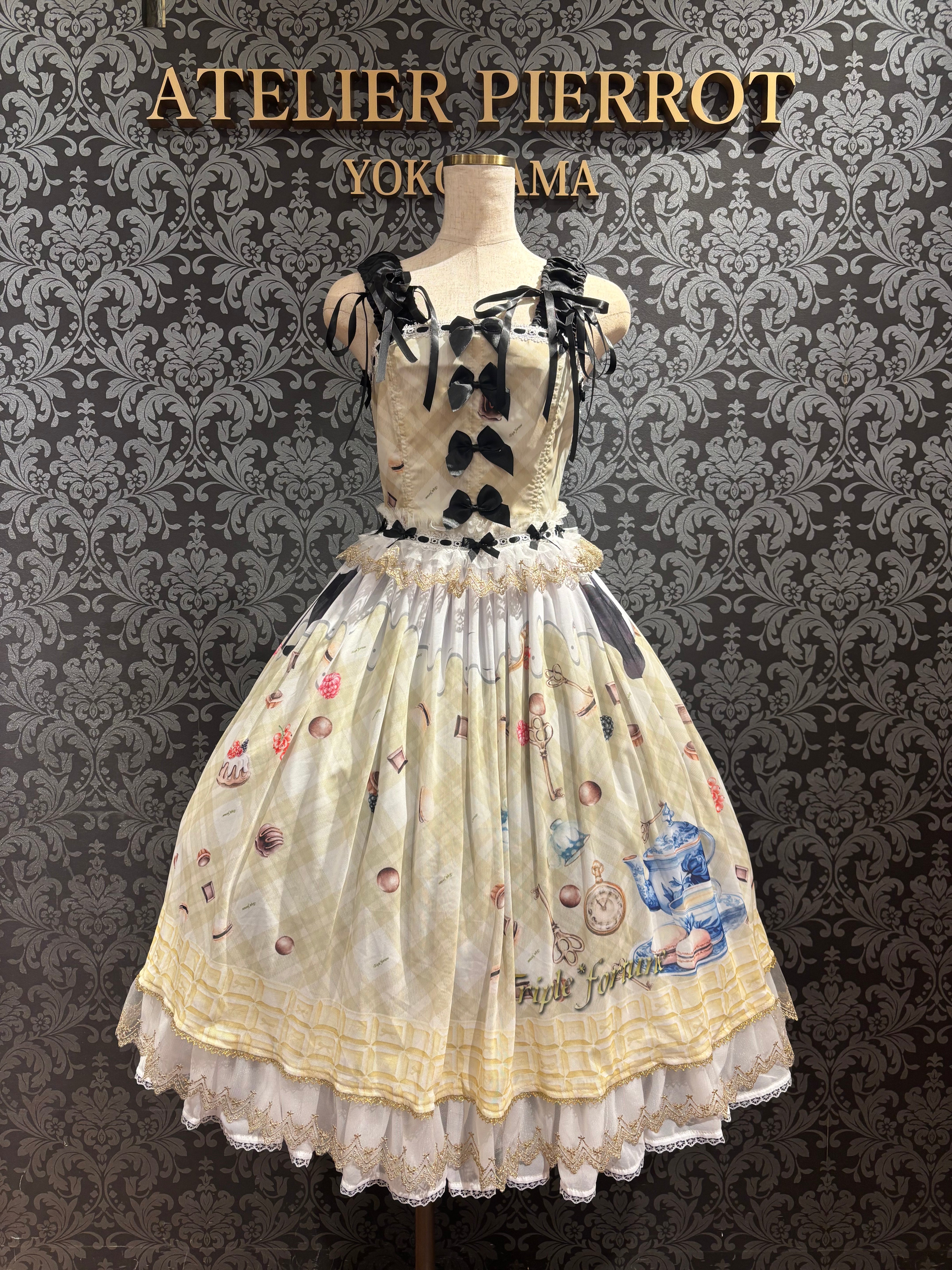 【Triple fortune】トリプルフォーチュン チョコチェックJSK 7色展開