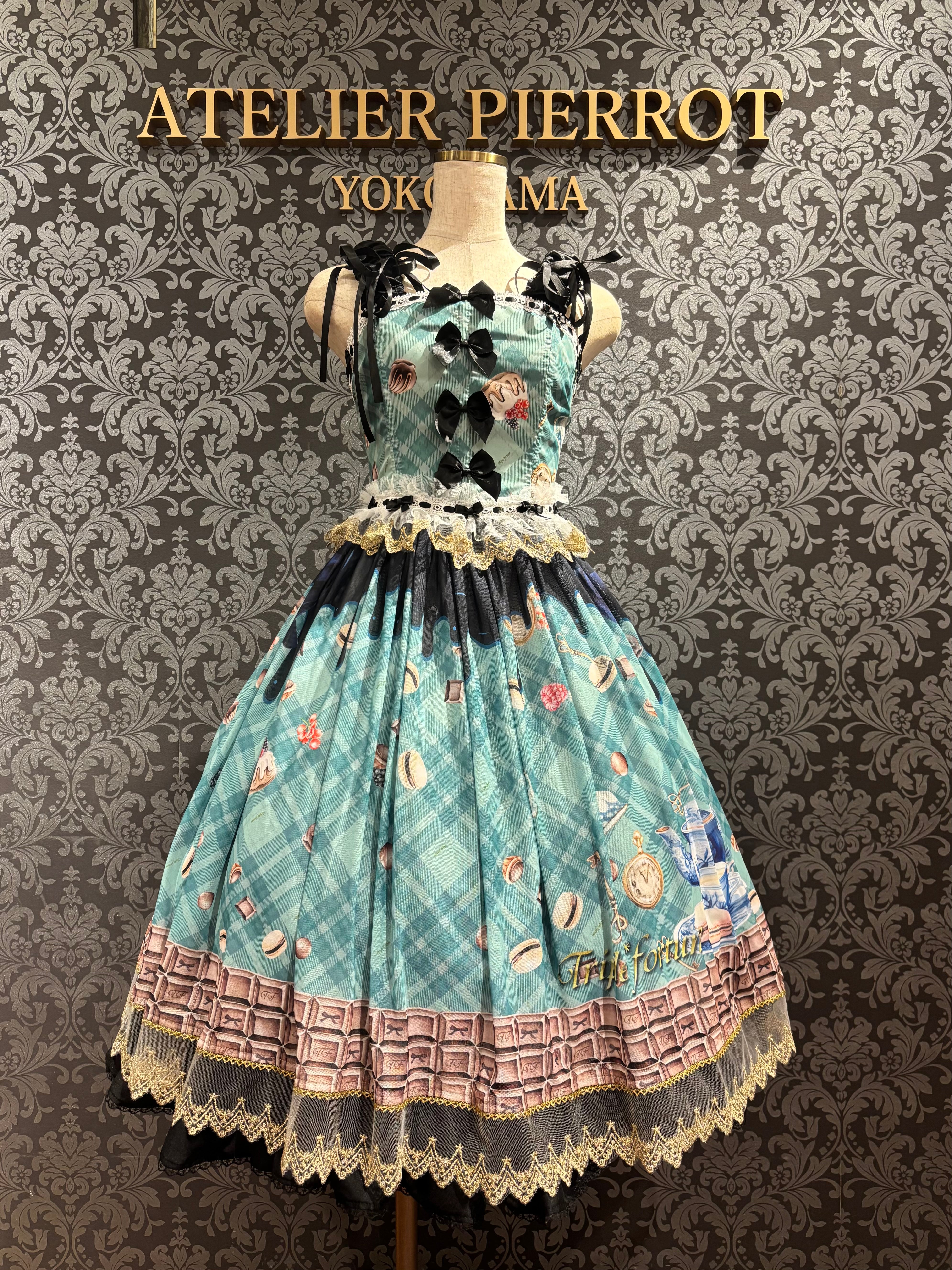 【Triple fortune】トリプルフォーチュン チョコチェックJSK 7色展開