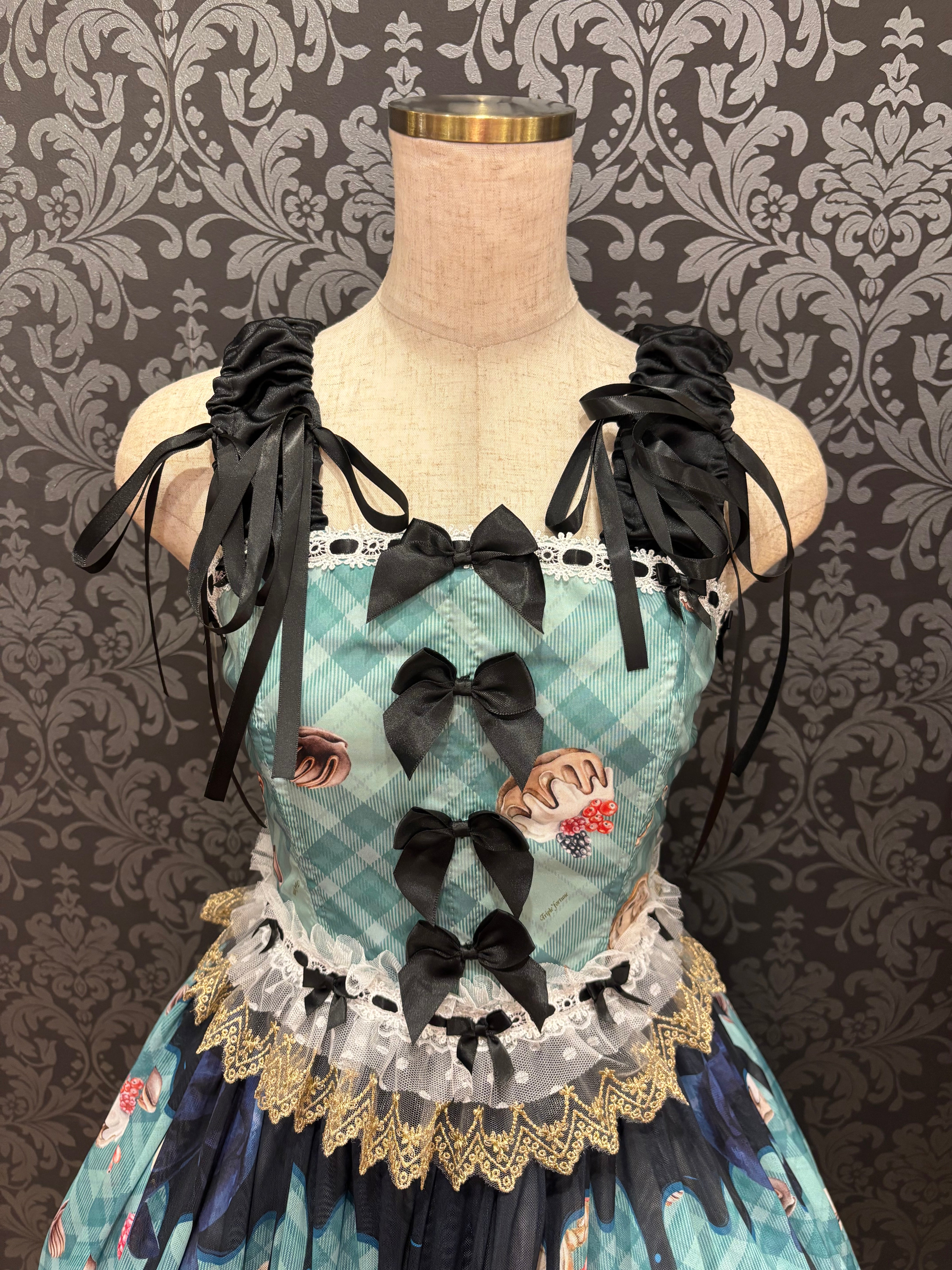 【Triple fortune】トリプルフォーチュン チョコチェックJSK 7色展開