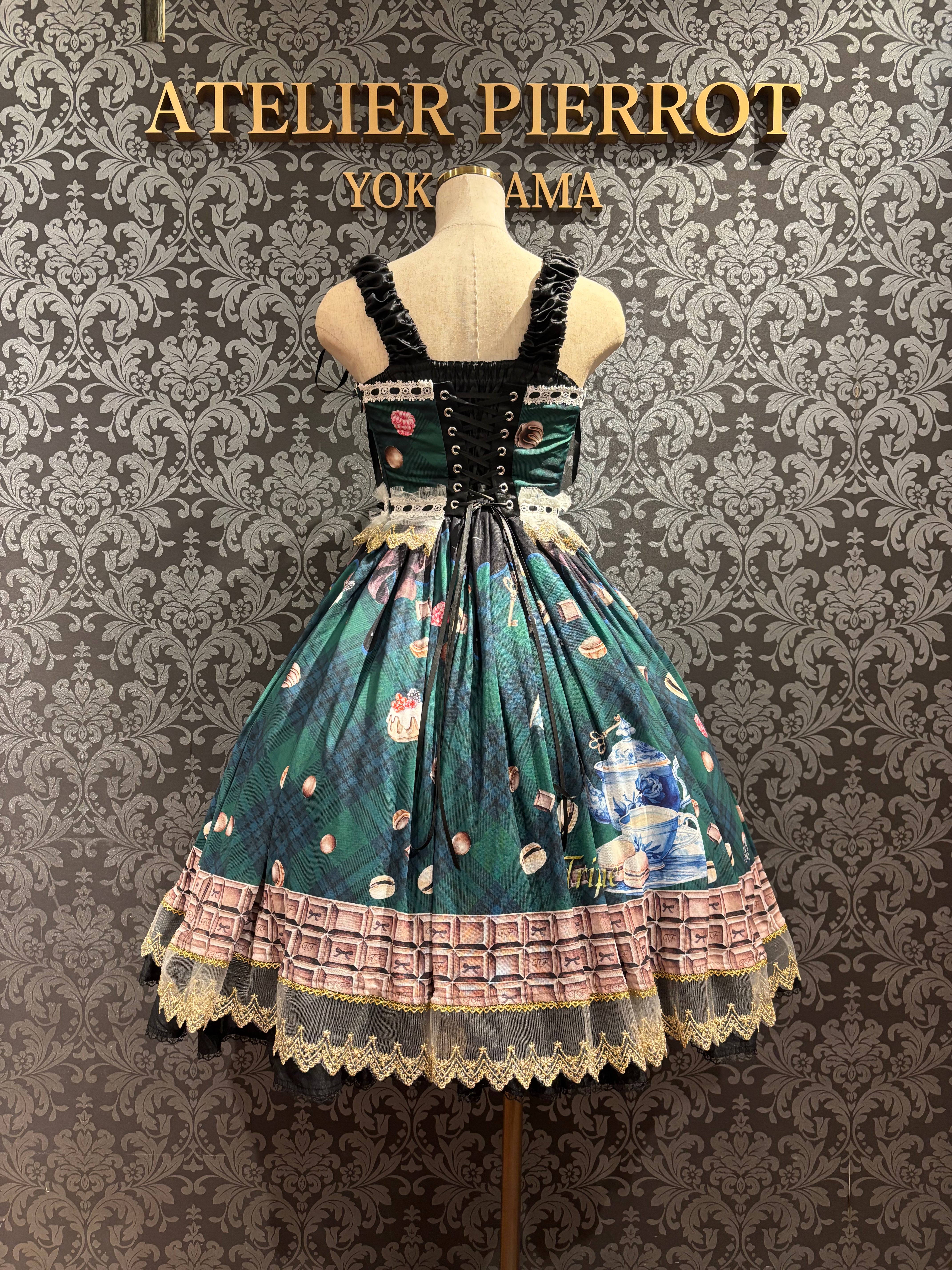 【Triple fortune】トリプルフォーチュン チョコチェックJSK 7色展開