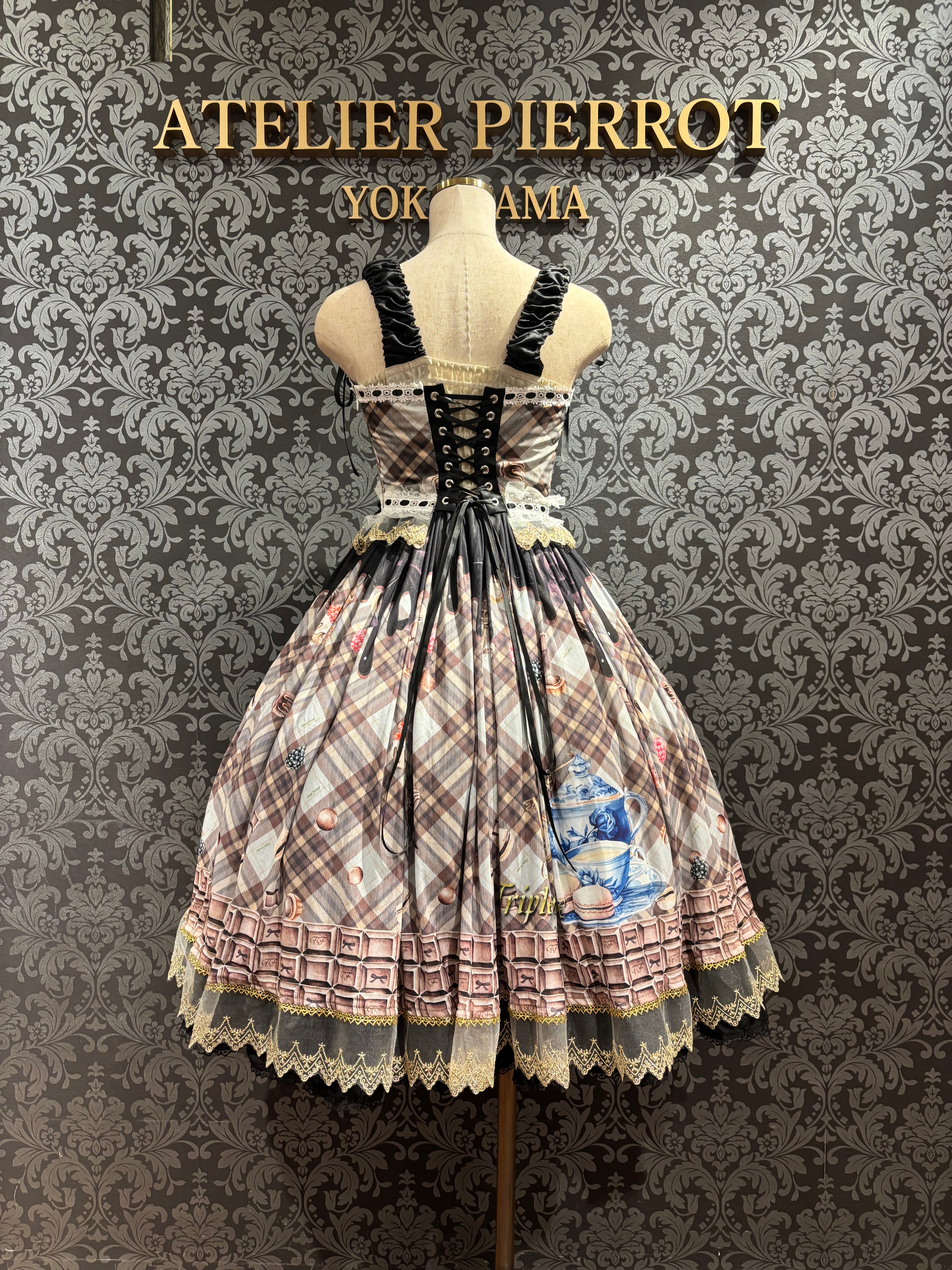 【Triple fortune】トリプルフォーチュン チョコチェックJSK 7色展開