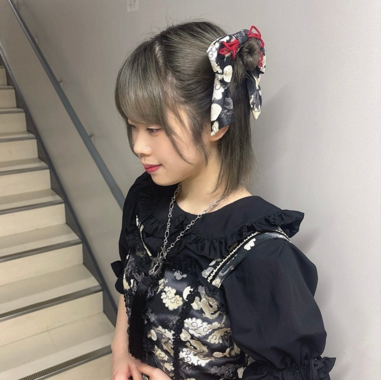 【Moonrise Theater】ムーンライズ・シアター "飛龍" リボンコーム 紫×生成/黒×赤 ★受注期間10月31日(金)まで★