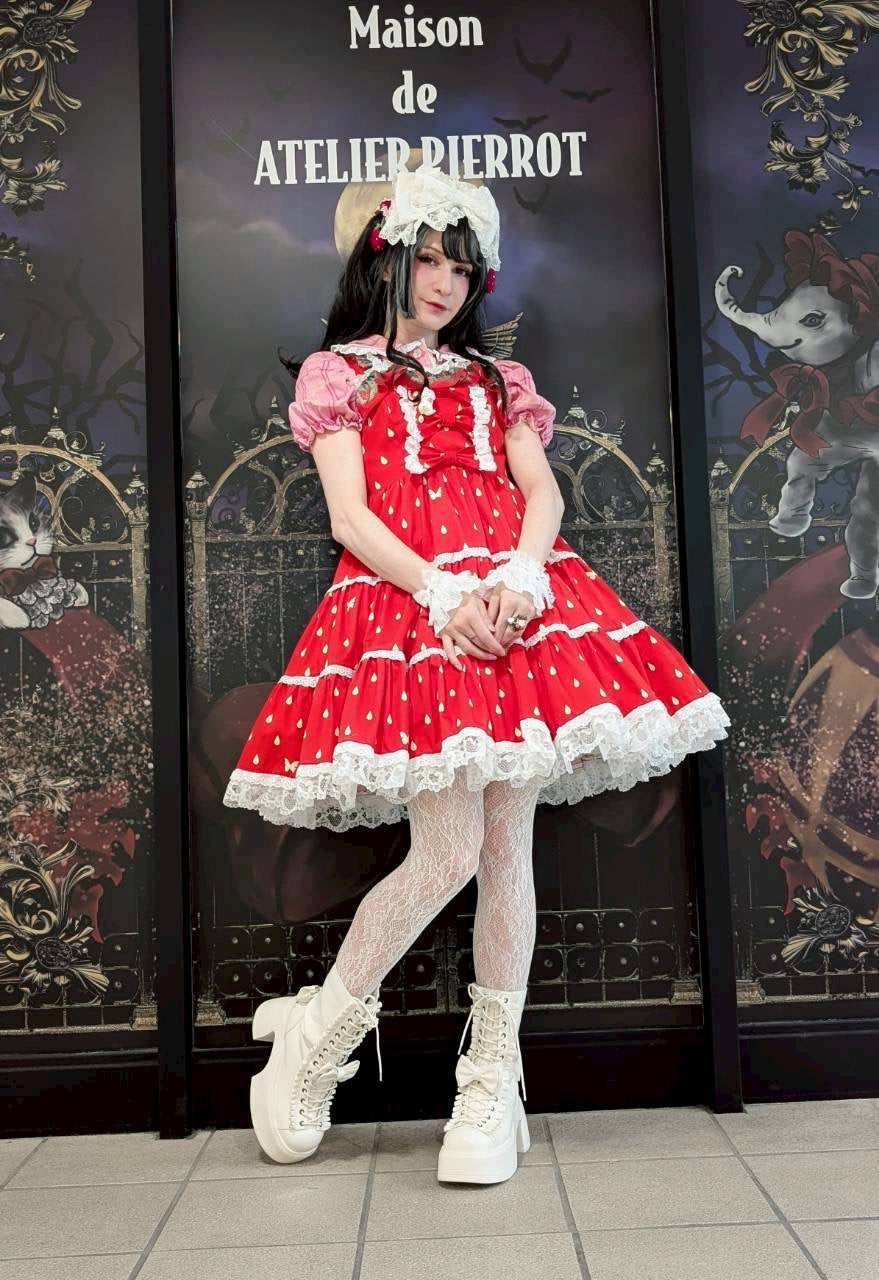 【Violet Fane】ヴァイオレットフェーン HAPPY TARTANSブラウス ピンク