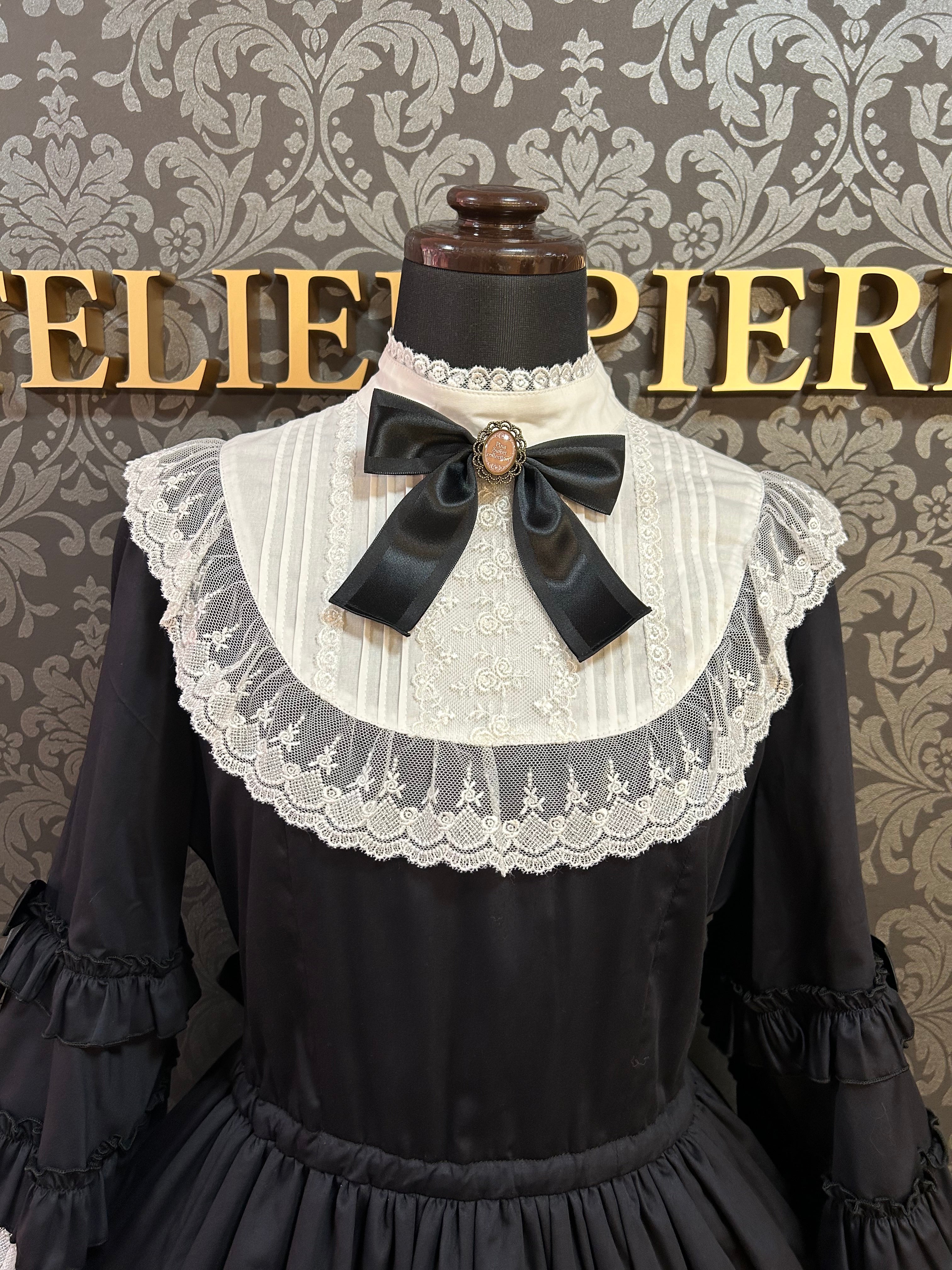 【Pina sweet collection】ピナスイートコレクション ドール姫袖ワンピース ブラック