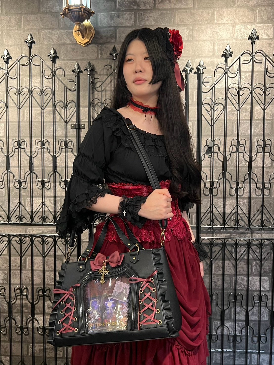 【ATELIER PIERROT】 ★Now accepting reservations★Bustle skirt longWhite/Bordeaux/Purple/Black