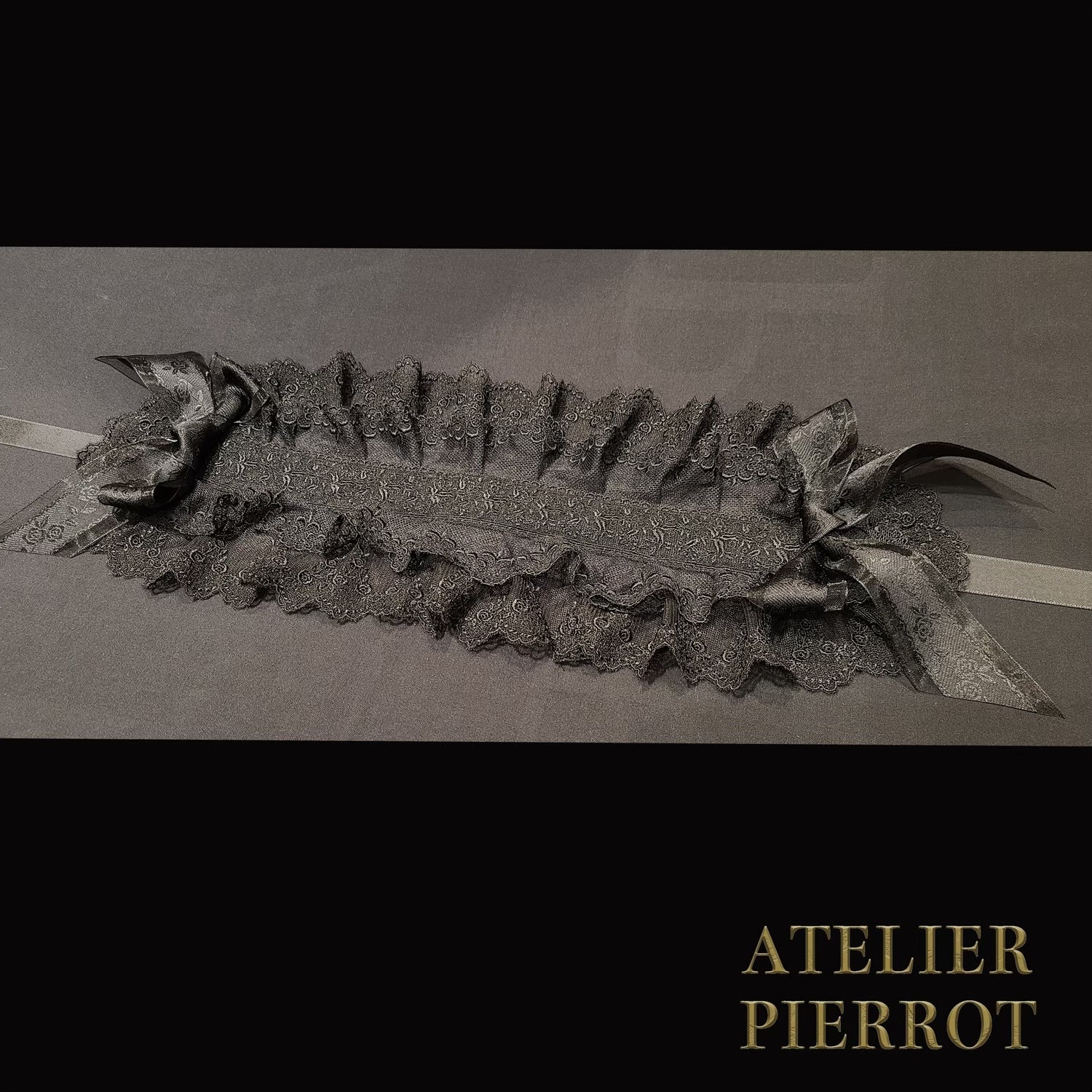 【ATELIER PIERROT】romanesque headdress ホワイト/ブラック