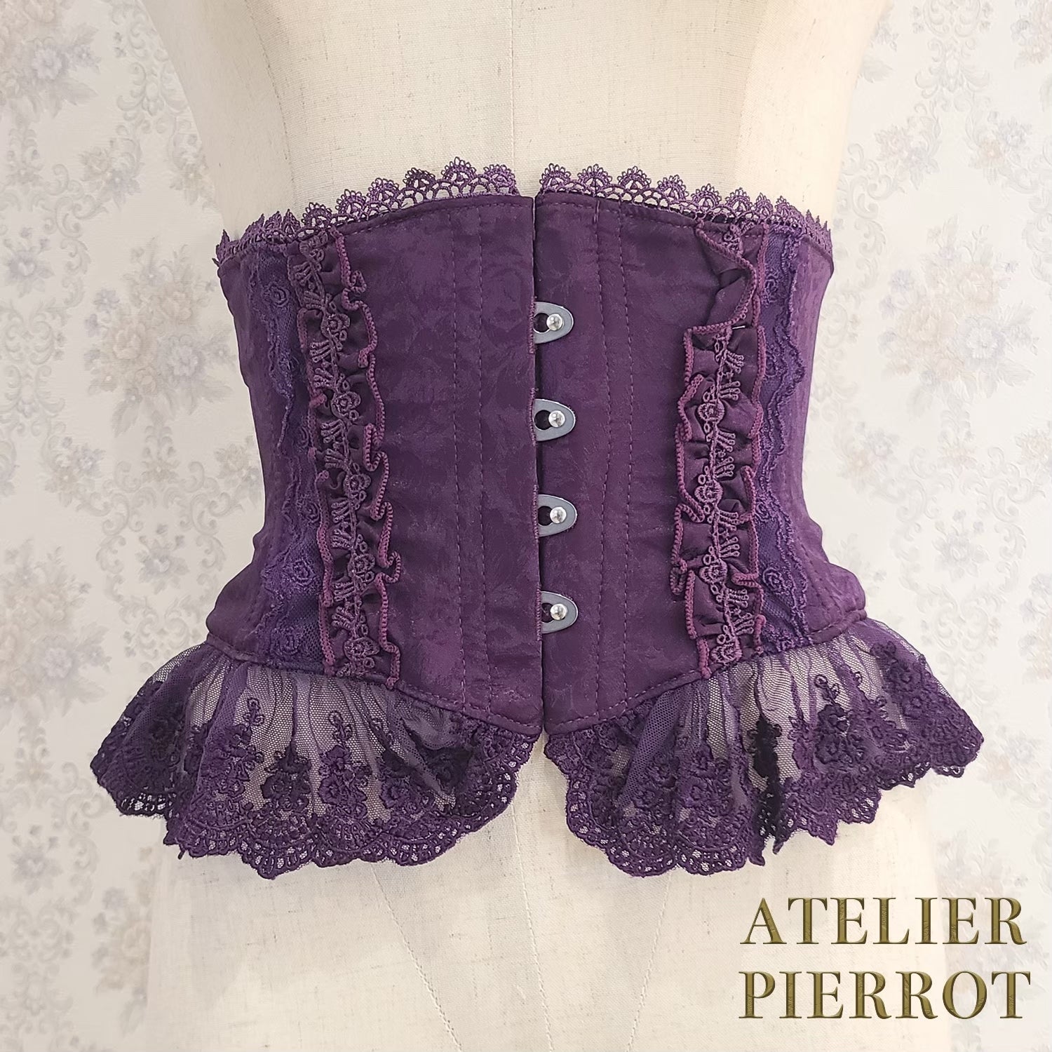 【ATELIER PIERROT】 F-rill Book RT Child rt White/Bordeaux/Purple/Navy/Black Size1