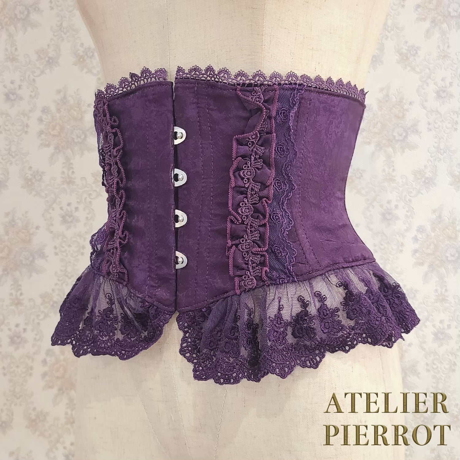 【ATELIER PIERROT】 F-rill Book RT Child rt White/Bordeaux/Purple/Navy/Black Size1