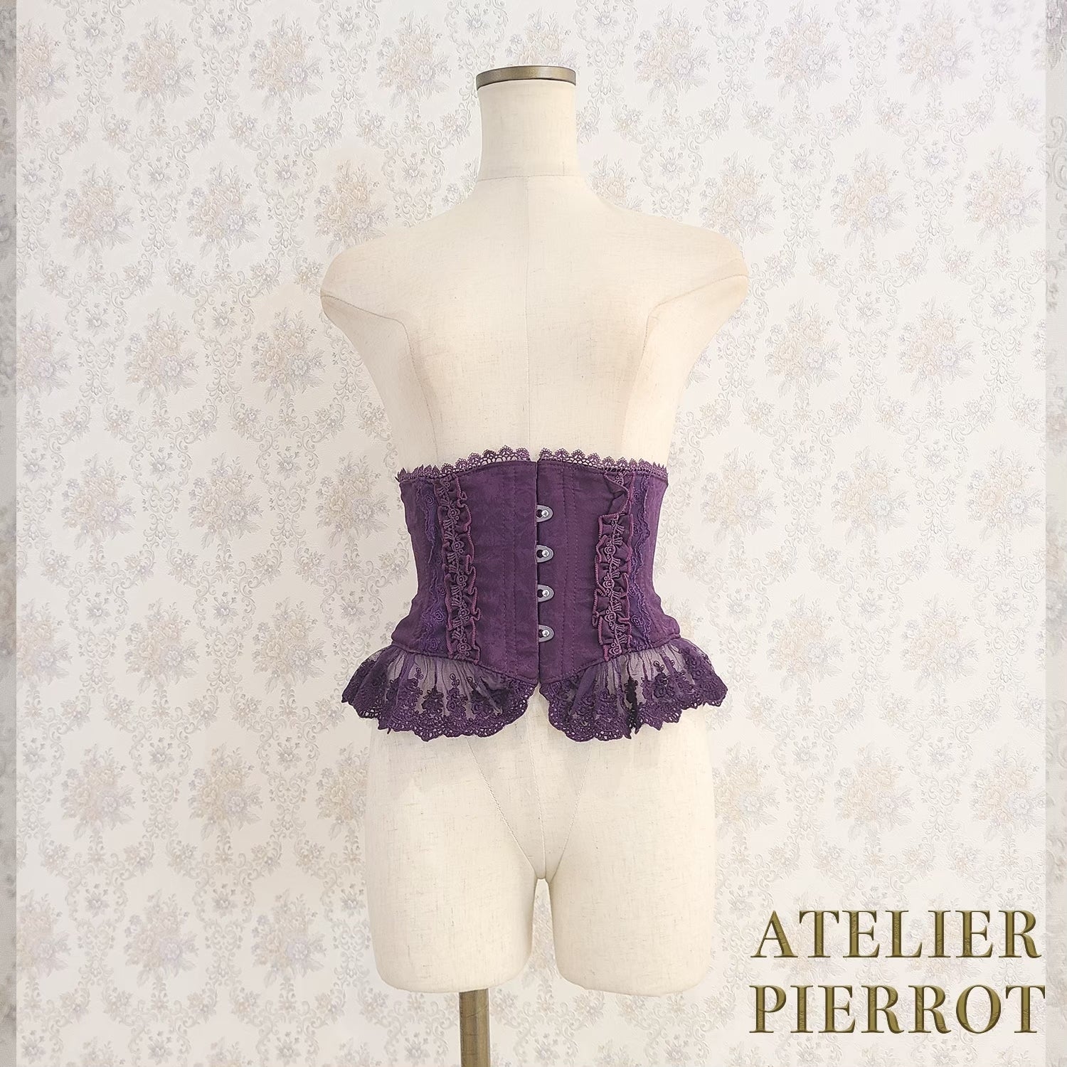 【ATELIER PIERROT】 F-rill Book RT Child rt White/Bordeaux/Purple/Navy/Black Size1