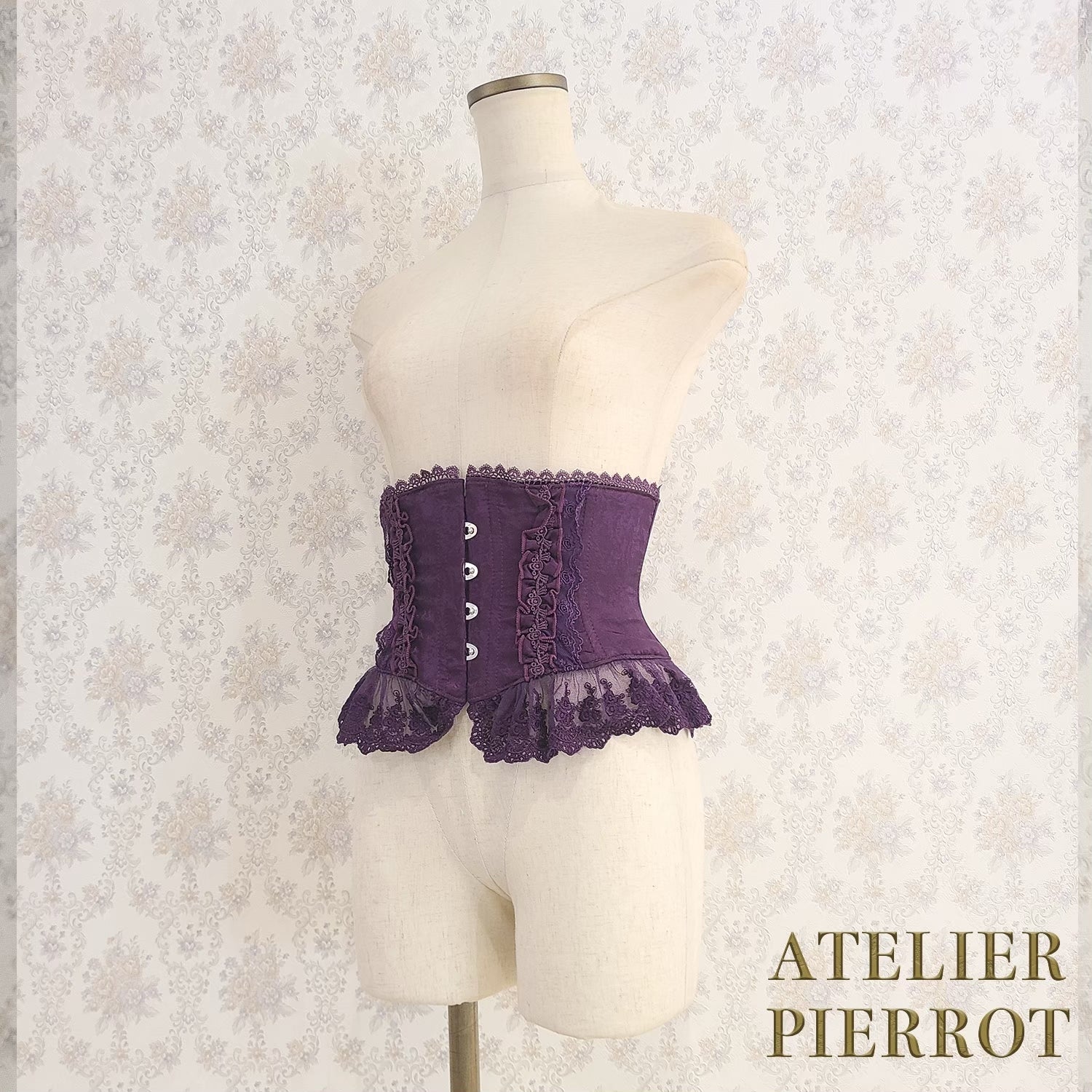 【ATELIER PIERROT】 F-rill Book RT Child rt White/Bordeaux/Purple/Navy/Black Size1