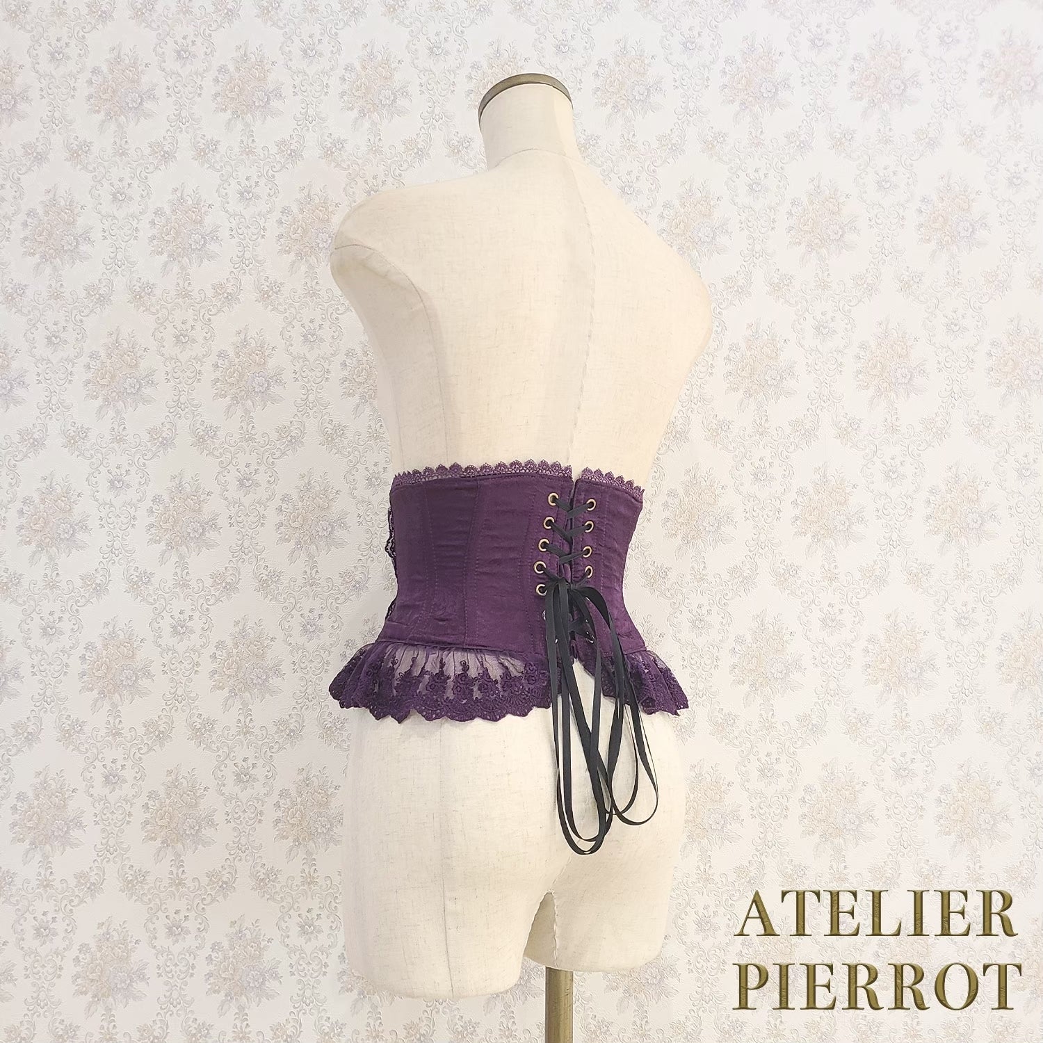 【ATELIER PIERROT】 F-rill Book RT Child rt White/Bordeaux/Purple/Navy/Black Size1