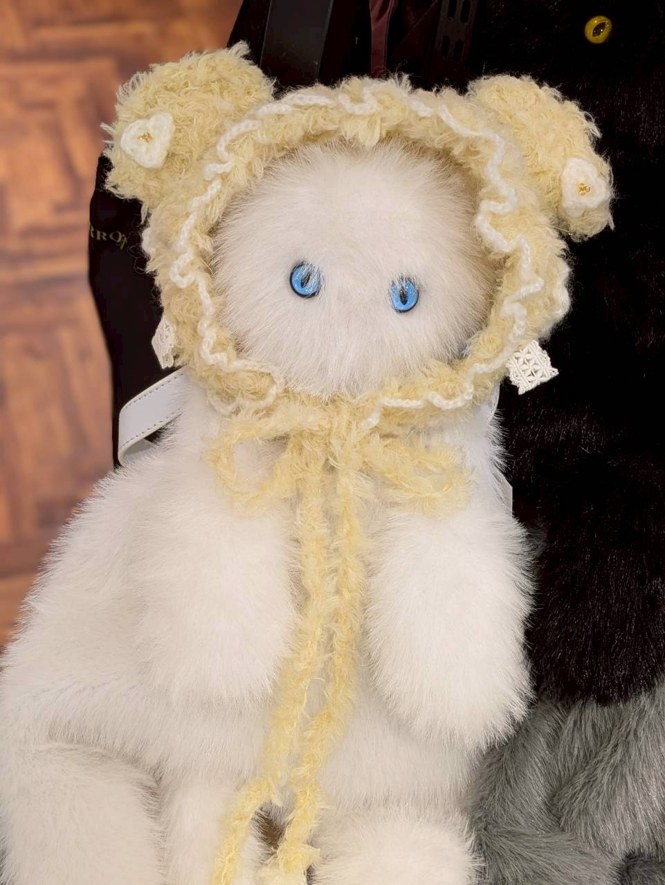 【ATELIER PIERROT】 Noir Neko Shoulder Bag ホワイト/グレー/ブラック