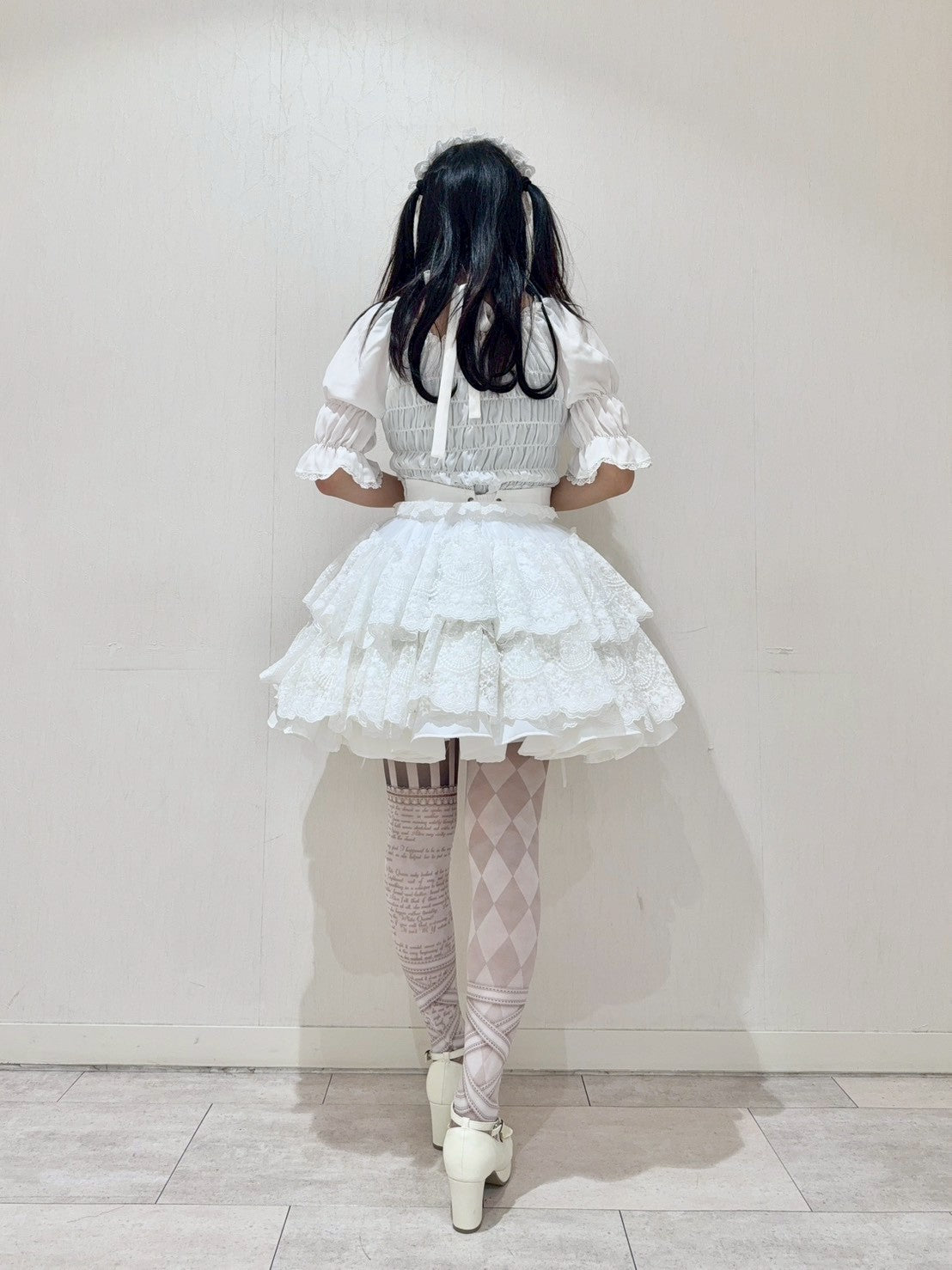【ATELIER PIERROT】adenophora带状裙裙波尔多/海军/黑色★计划于10月中旬发布★