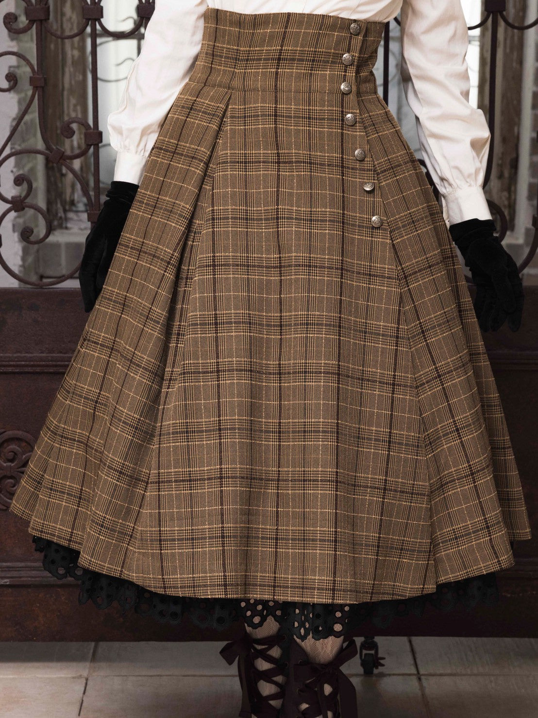 【Victorian maiden】ヴィクトリアンメイデン ホースライディングスカート ★受注期間11月17日(月)まで★