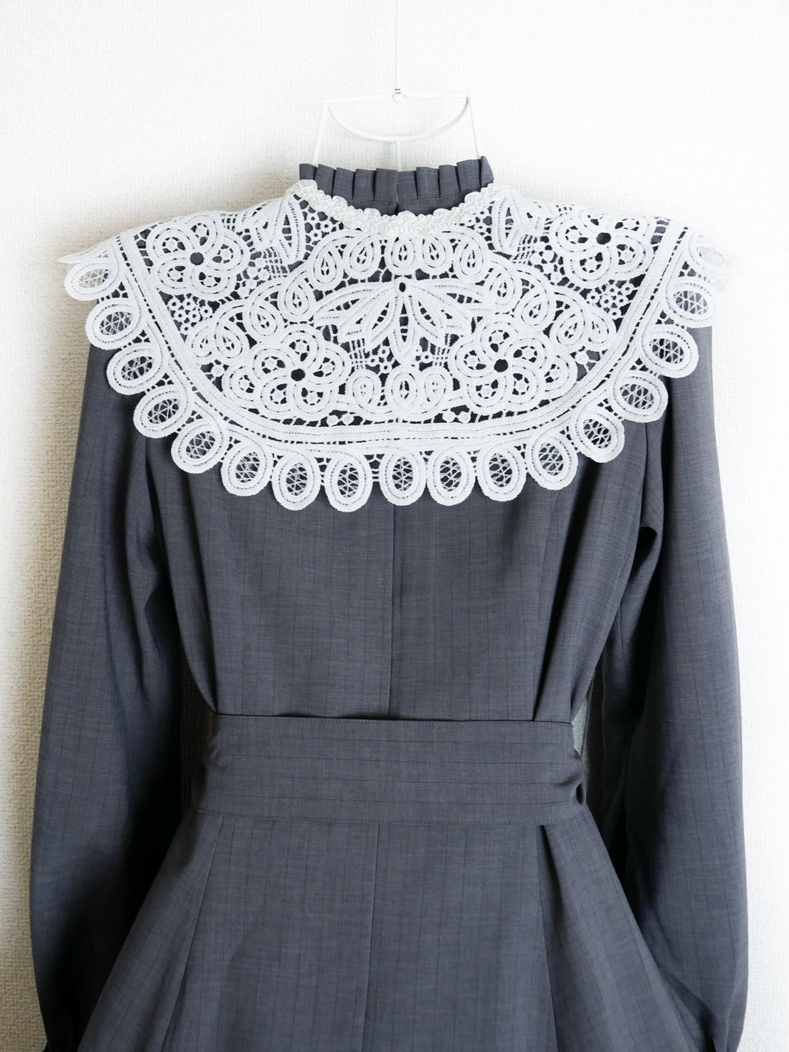 【Victorian maiden】ヴィクトリアンメイデンマルティエコールレースカラードレス モカブラウン/グレー★受注期間12月7日(日)まで★