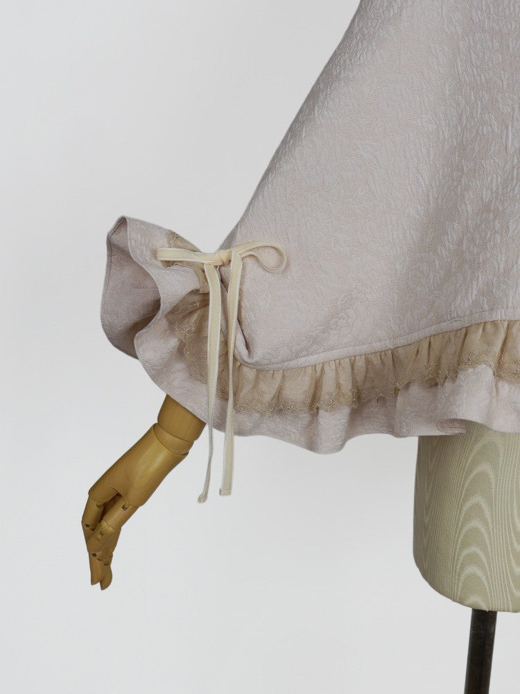 【Victorian maiden】ヴィクトリアンメイデン マトラッセローズガウンケープ カメオローズ/ローズレッド/ダークネイビー