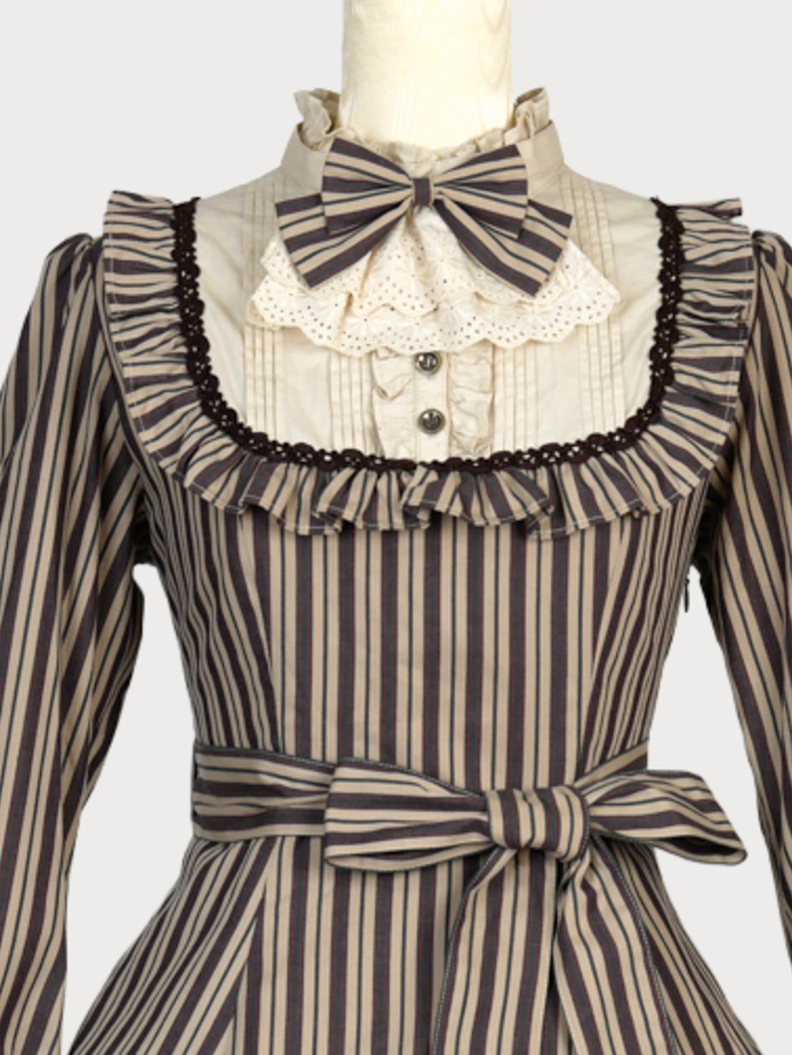 【Victorian maiden】ヴィクトリアンメイデン ★ご予約受付中★レジメンクラシカルドールロングドレス シナモン/ボルドー/グリーン(ノーマル サイズ/プラスサイズ)
