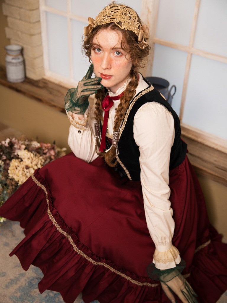 【Victorian maiden】ヴィクトリアンメイデン ★ご予約受付中★ ギュピールレースヘッドドレス