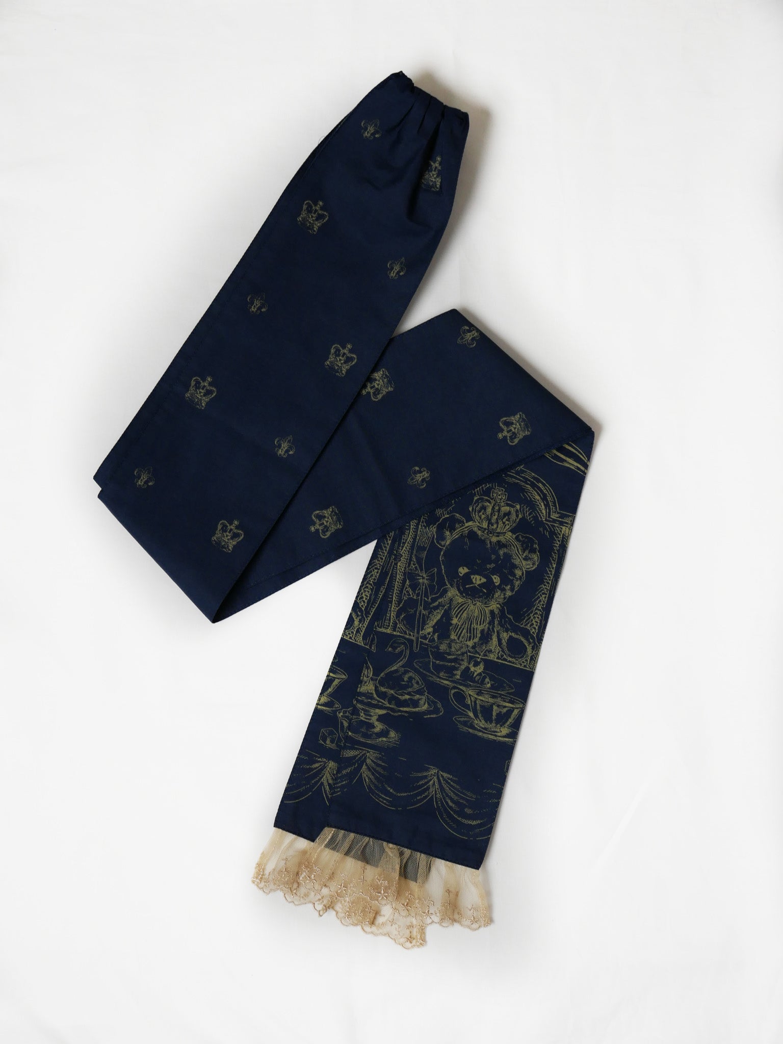 【Victorian maiden】ヴィクトリアンメイデン ロイヤルベアボウタイ クリーム/ボルドー/ダークネイビー ★受注期間受注期間 12月15日(月)まで★