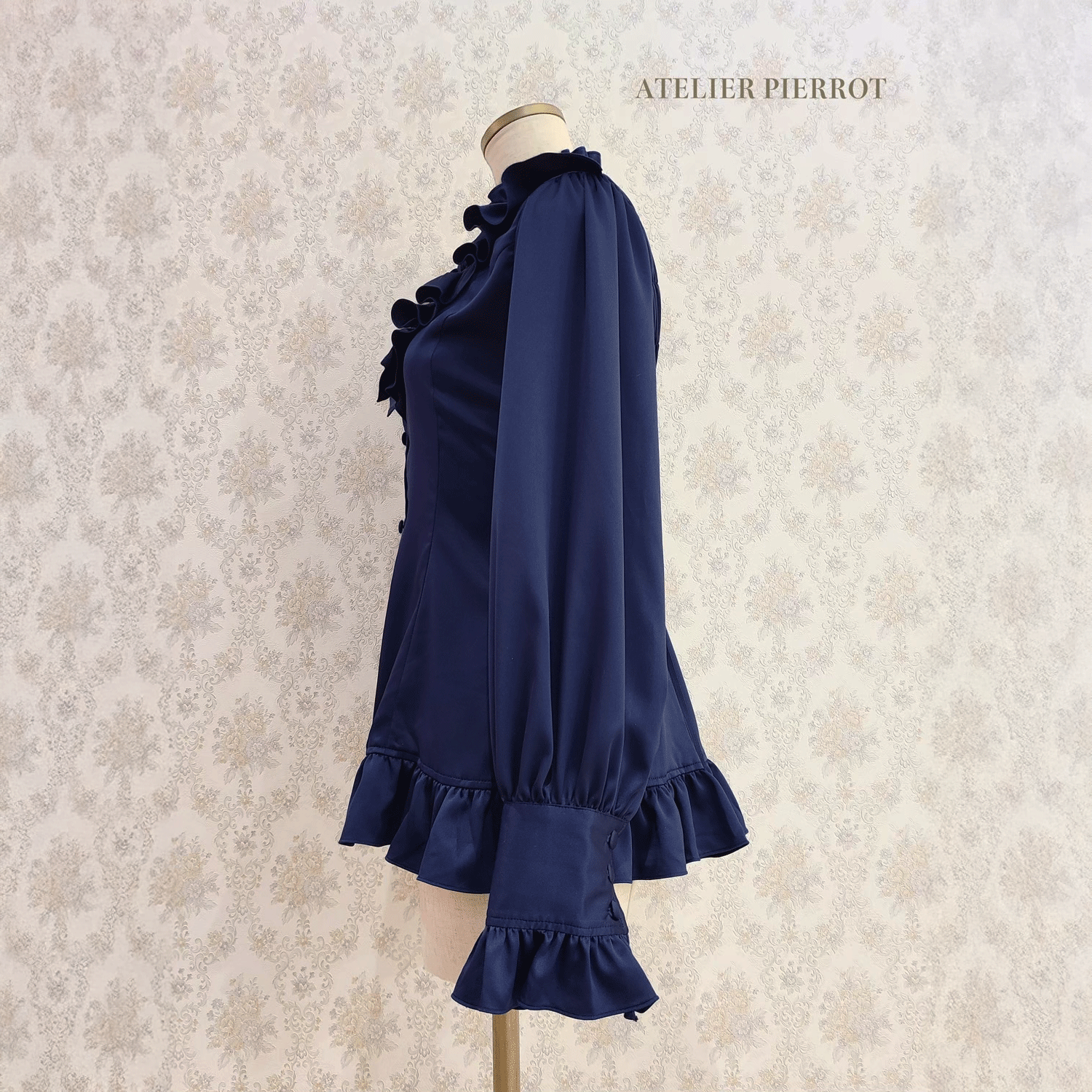 【ATELIER PIERROT】Lumiere襯衫off-White/Bordeaux/綠色/海軍/黑色