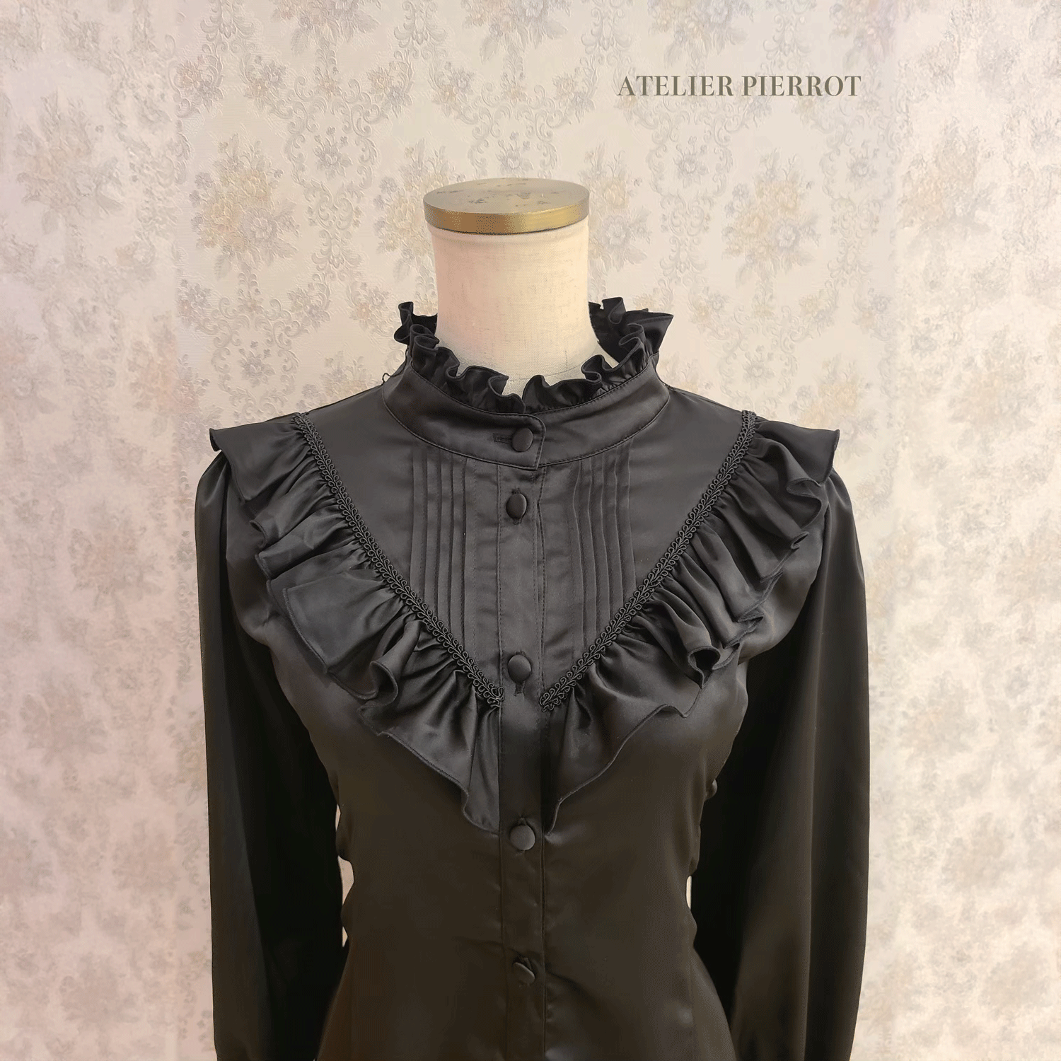 【ATELIER PIERROT】Lumiere襯衫off-White/Bordeaux/綠色/海軍/黑色