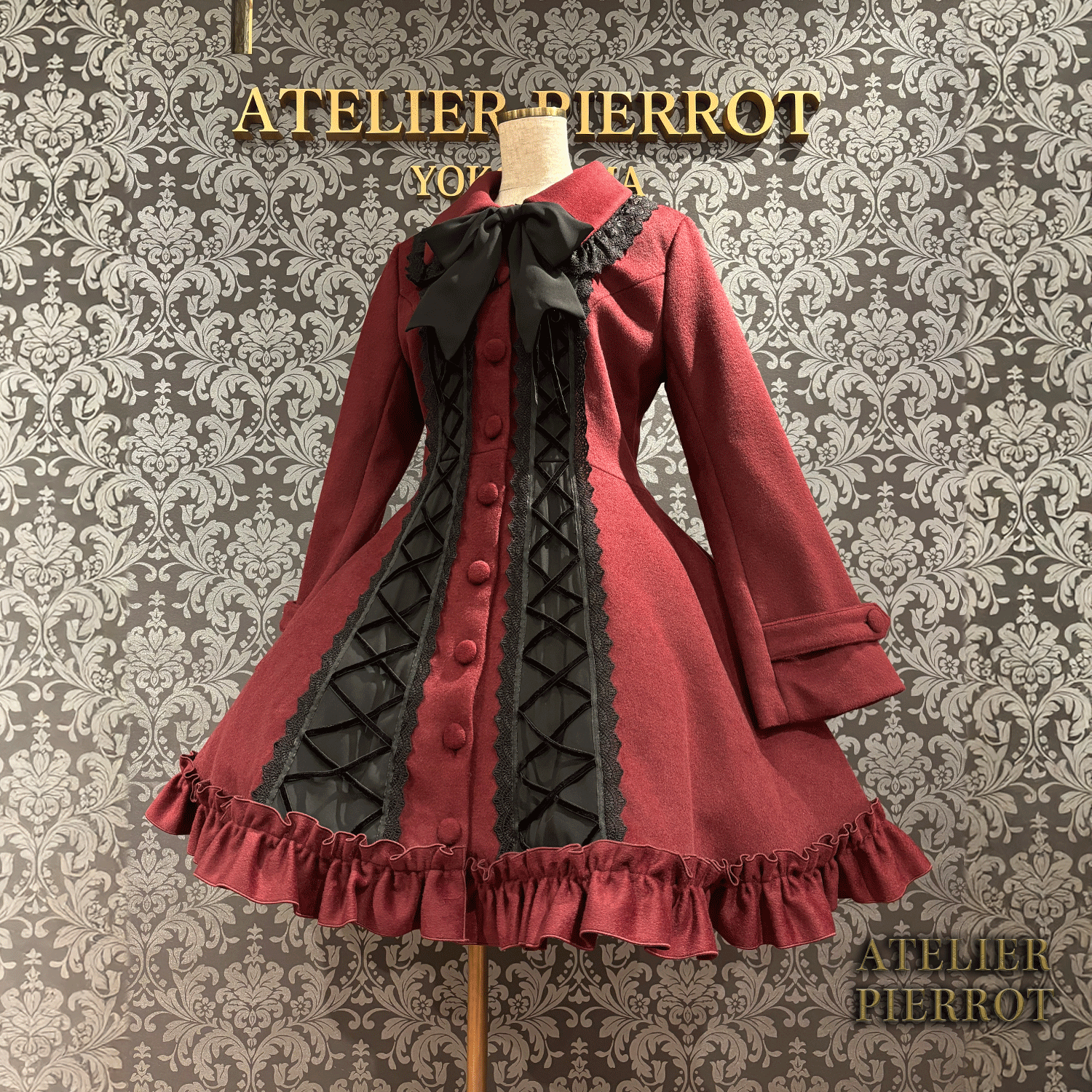 【ATELIER PIERROT】月球晶格外套 - 袖口