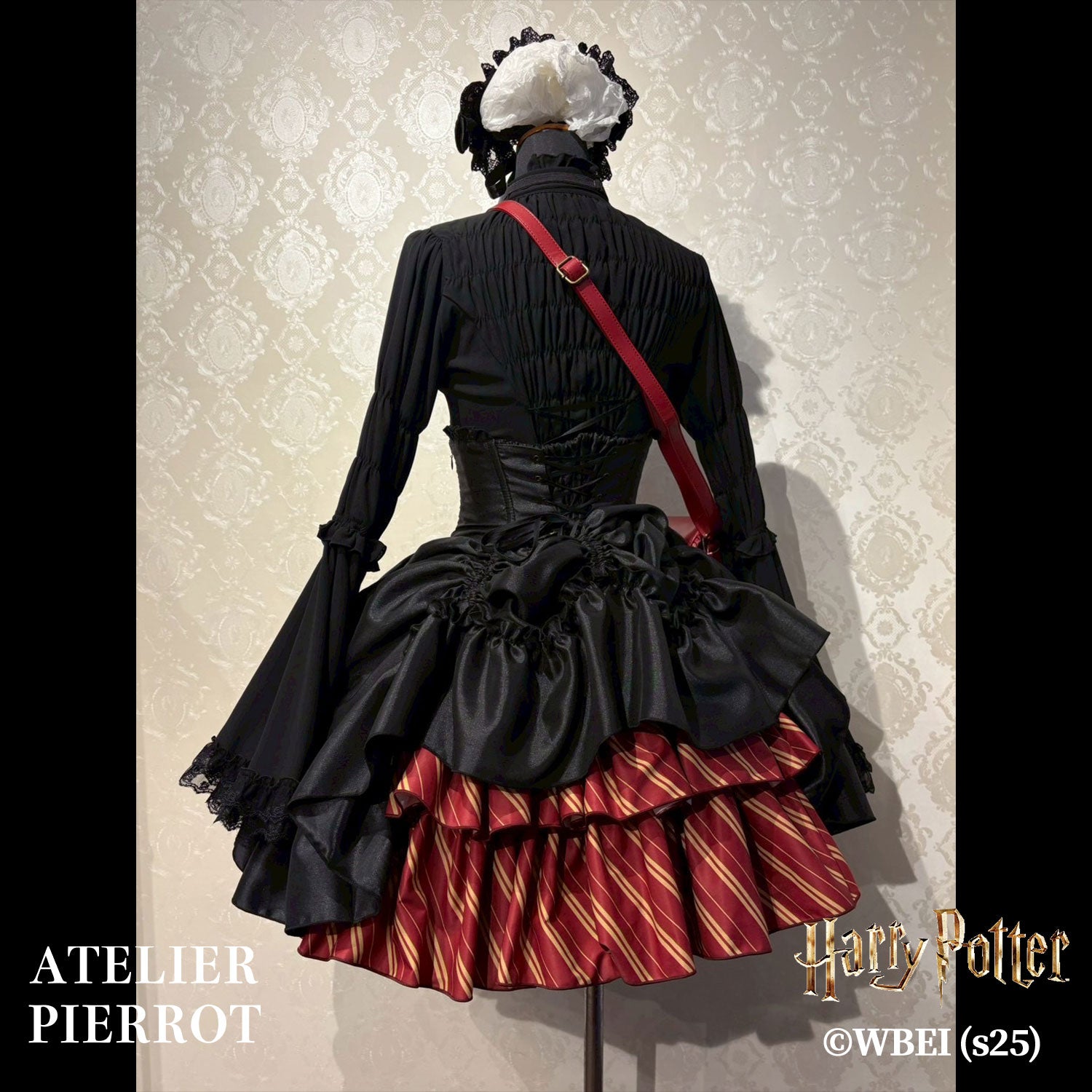【ATELIER PIERROT】 Harry Potter ハリーポッター/バッスルコルセットスカート グリフィンドール/スリザリン/ハッフルパフ/レイブンクロー