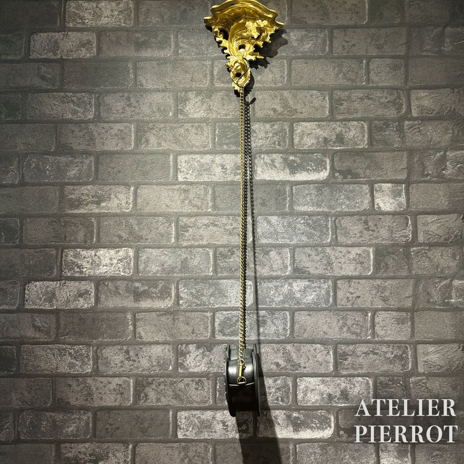 【ATELIER PIERROT】 Mended Heart Shoulder BAG White/Bordeaux/Black ★Released in mid-February★