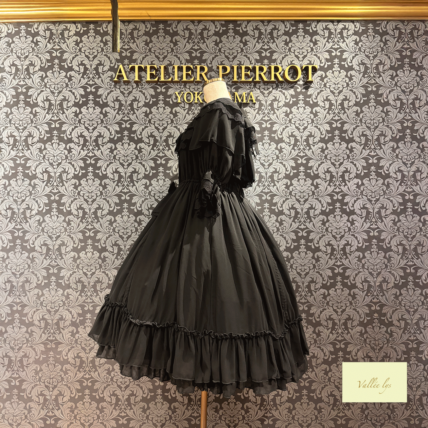 【Vallee lys】valleis Blessed Veil Dress白色/波尔多/紫色/海蓝色/黑色