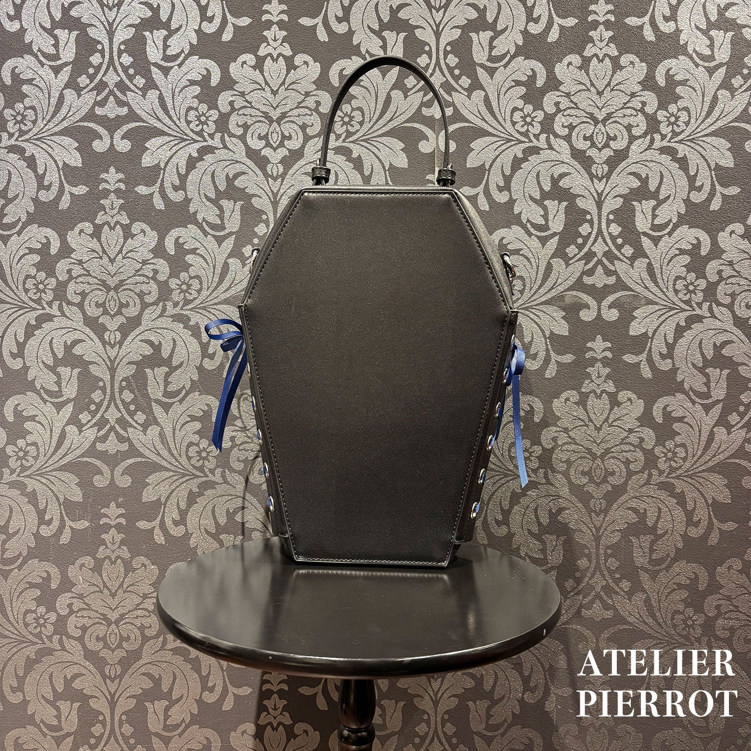 【ATELIER PIERROT】Iron Gate Coffin Bag ボルドー×ゴールド/ネイビー×シルバー/ブラック×ゴールド