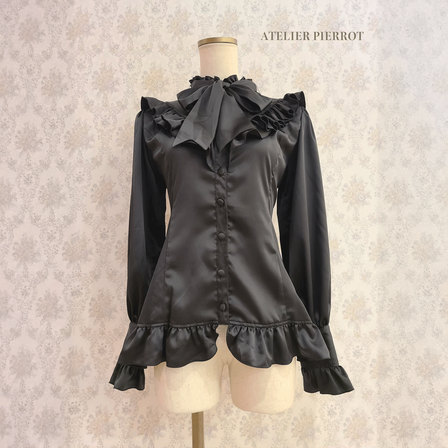 【ATELIER PIERROT】Lumiere襯衫off-White/Bordeaux/綠色/海軍/黑色