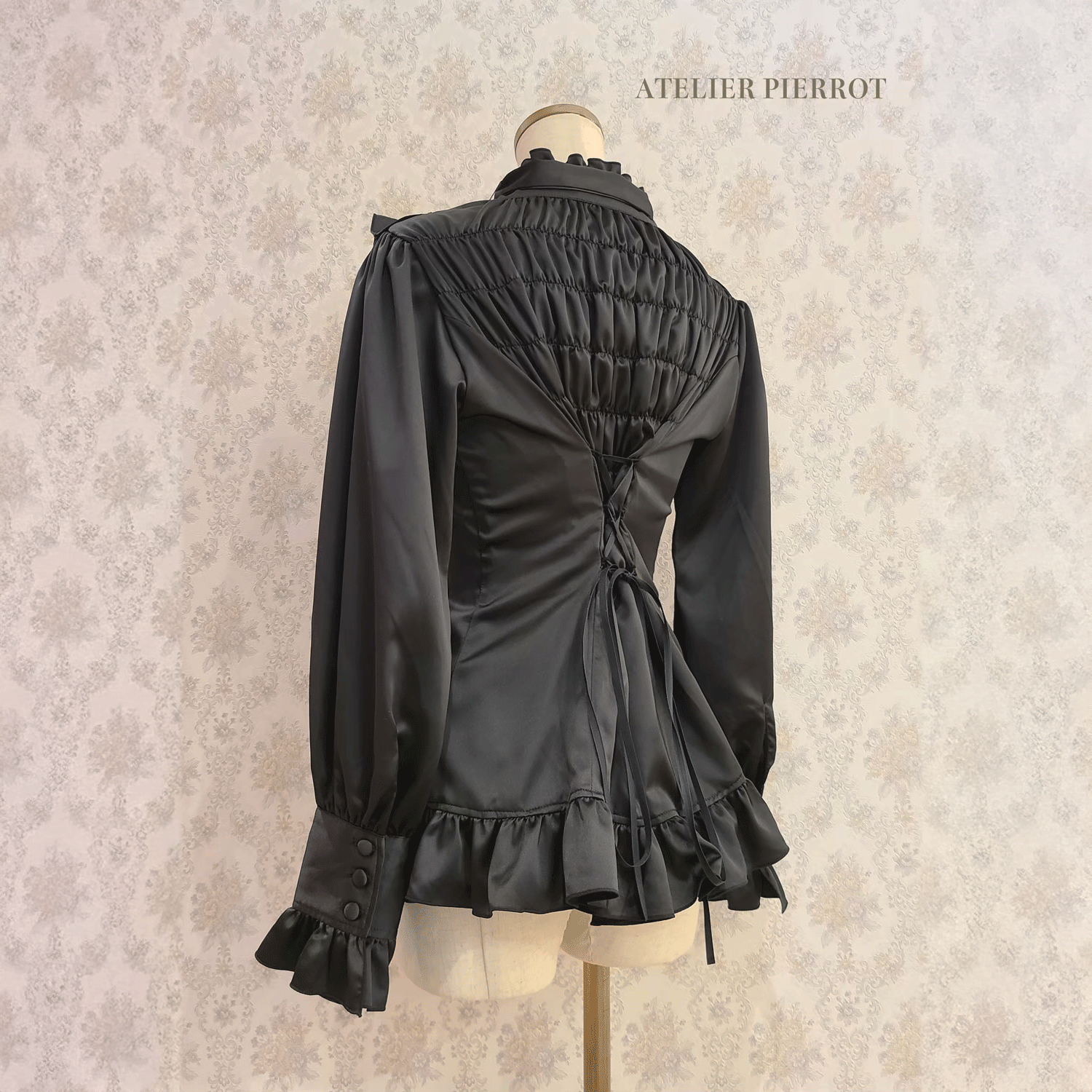 【ATELIER PIERROT】Lumiere襯衫off-White/Bordeaux/綠色/海軍/黑色