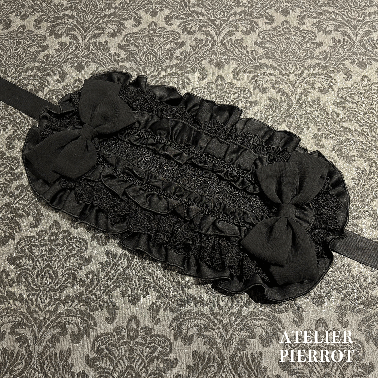 【ATELIER PIERROT】聚集了盛开的头饰白色/波尔多/海军/黑色