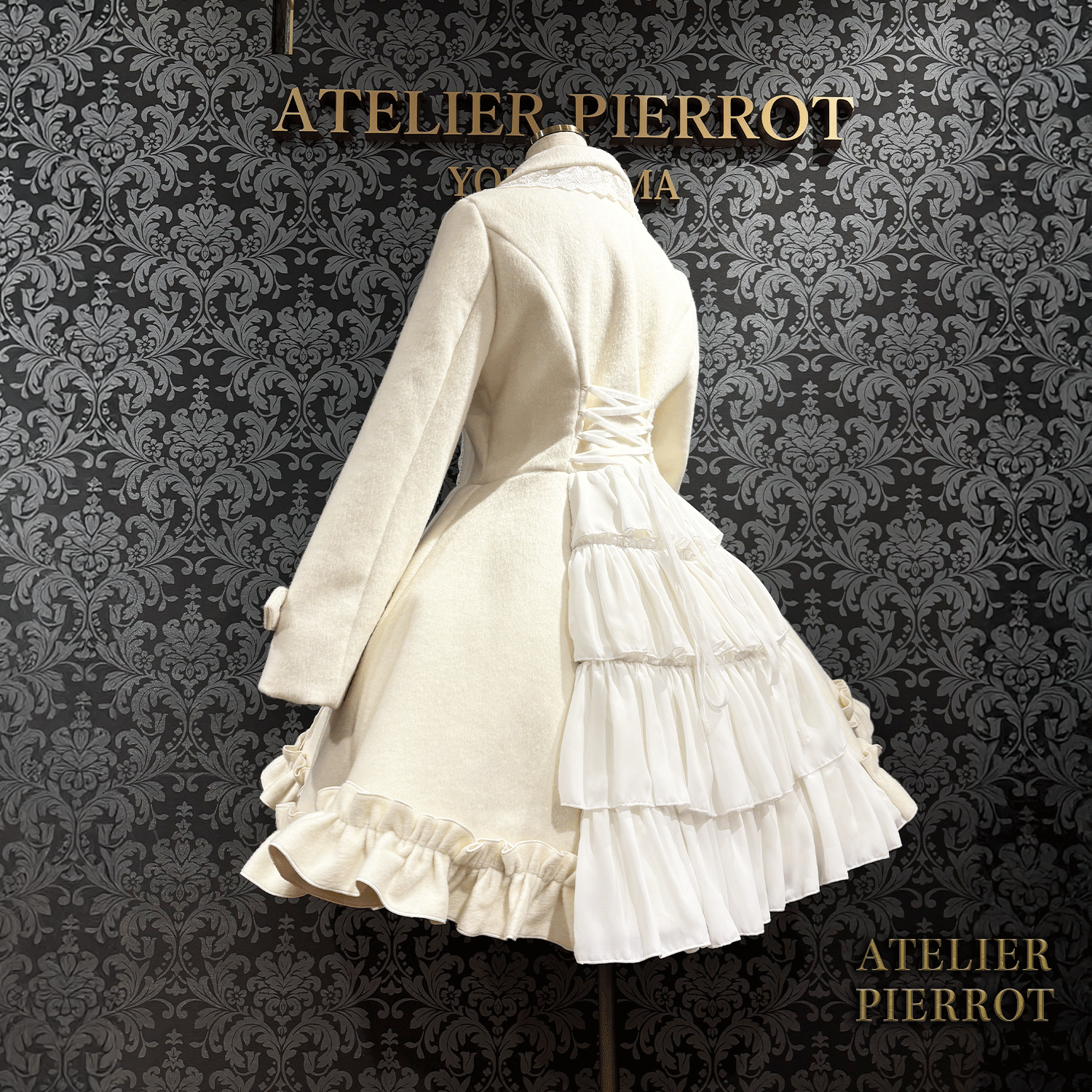 【ATELIER PIERROT】月球晶格外套 - 袖口