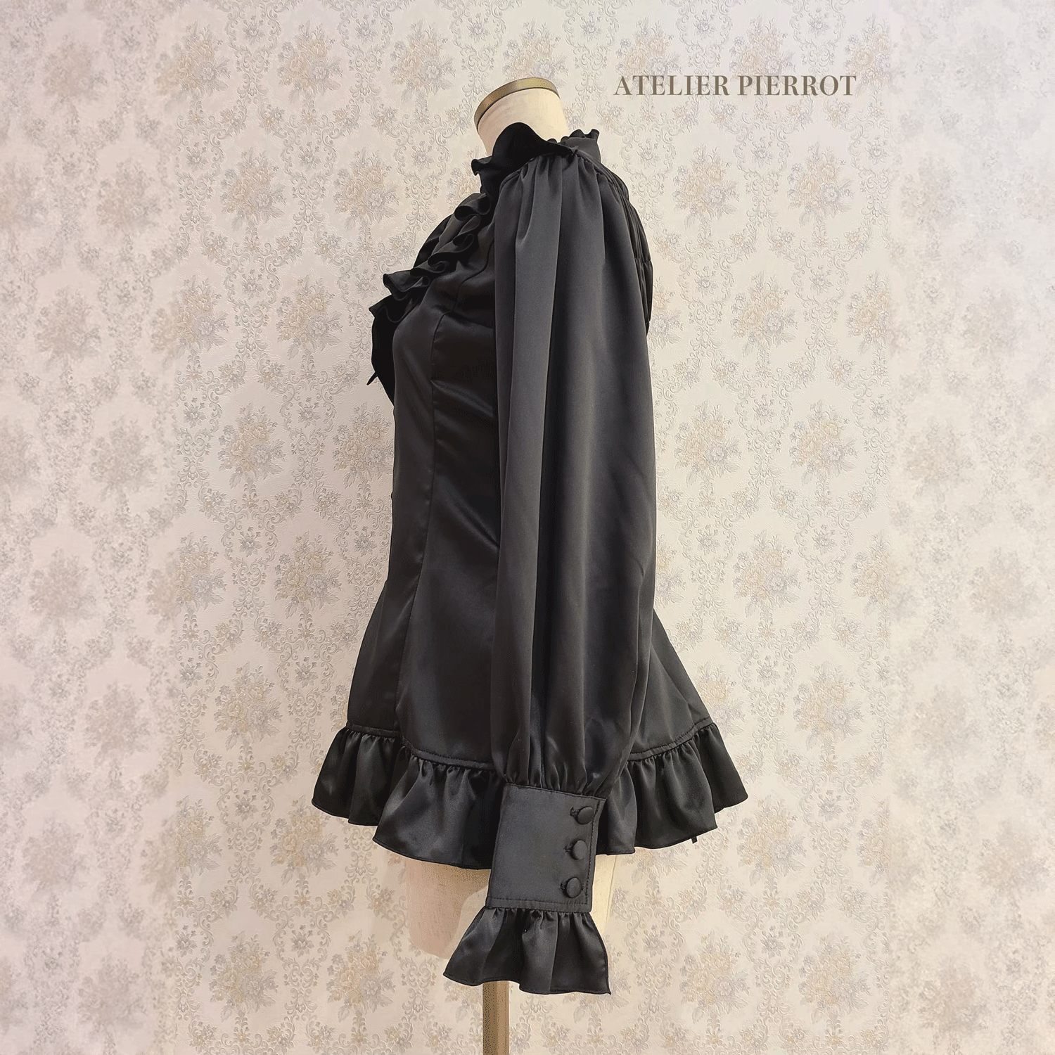 【ATELIER PIERROT】Lumiere襯衫off-White/Bordeaux/綠色/海軍/黑色