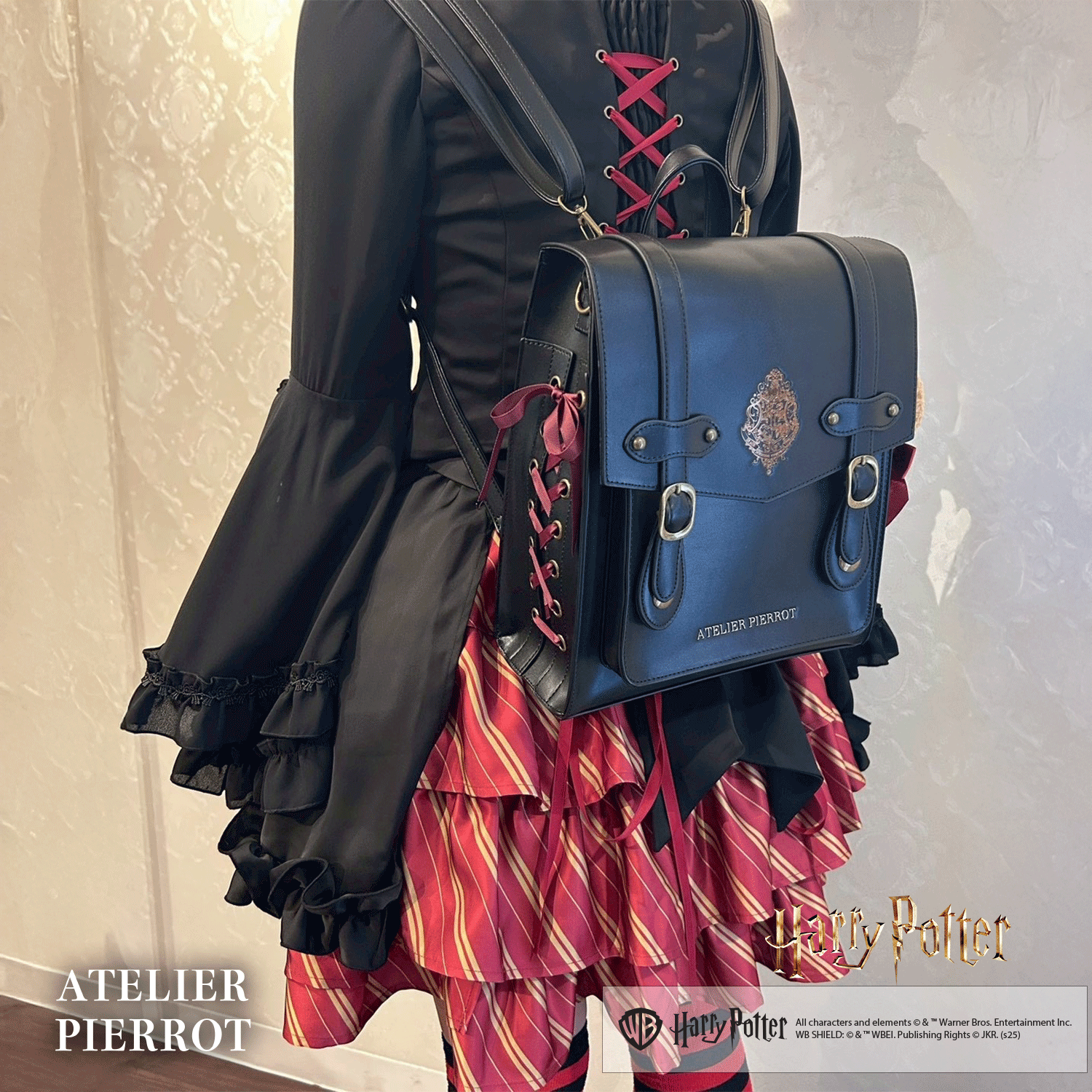 【ATELIER PIERROT】 Harry Potter/ 編み上げサッチェルバッグ