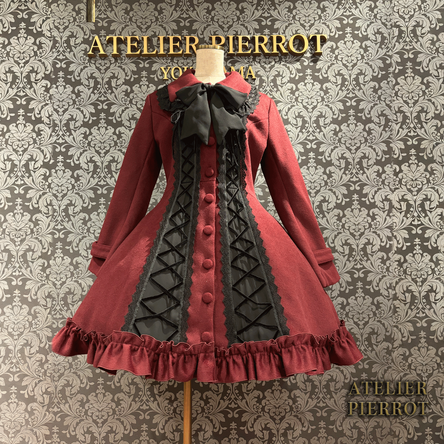 【ATELIER PIERROT】月球晶格外套 - 袖口