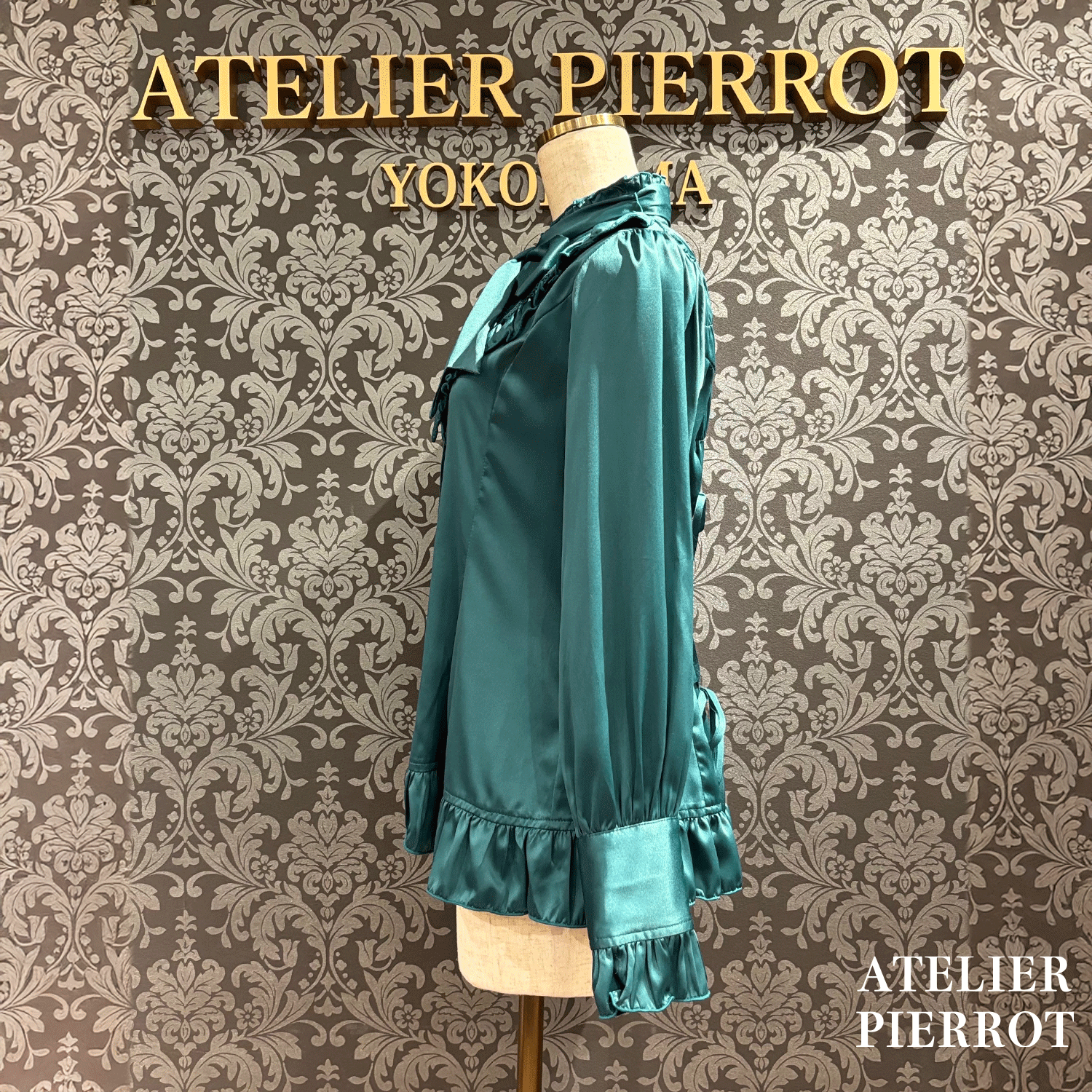 【ATELIER PIERROT】Lumiere襯衫off-White/Bordeaux/綠色/海軍/黑色