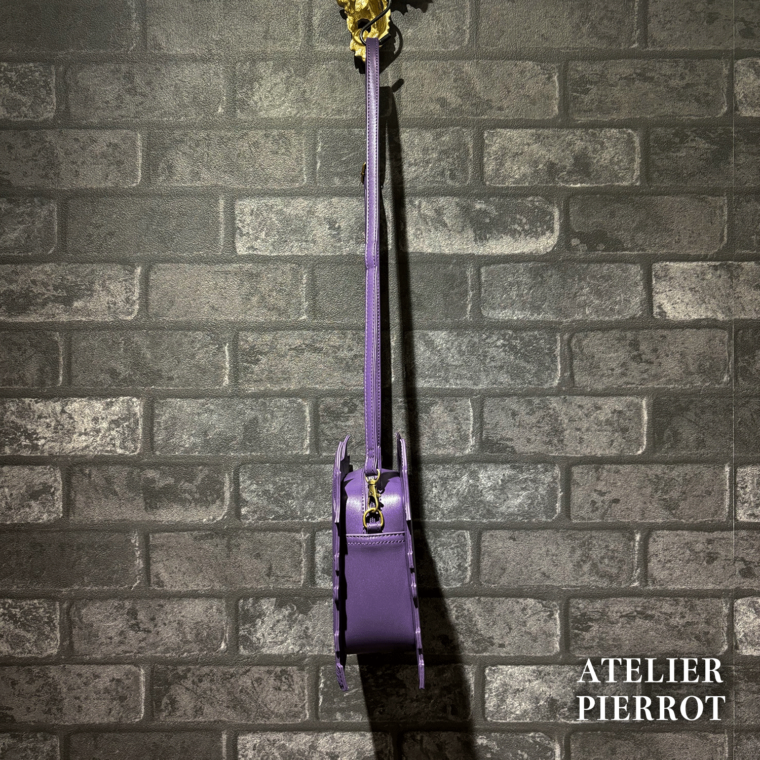 【ATELIER PIERROT】 Haunted House Pochette ホワイト/パープル/ブラック ★11月中旬〜下旬発売★