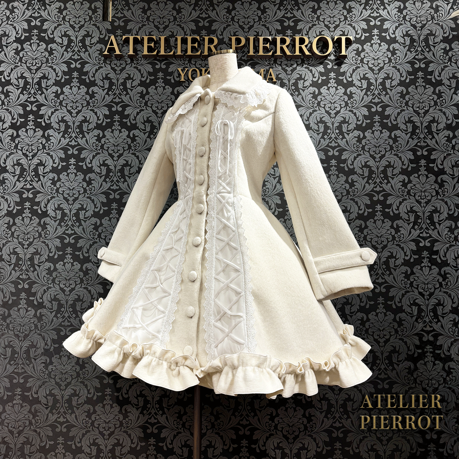 【ATELIER PIERROT】月球晶格外套 - 袖口