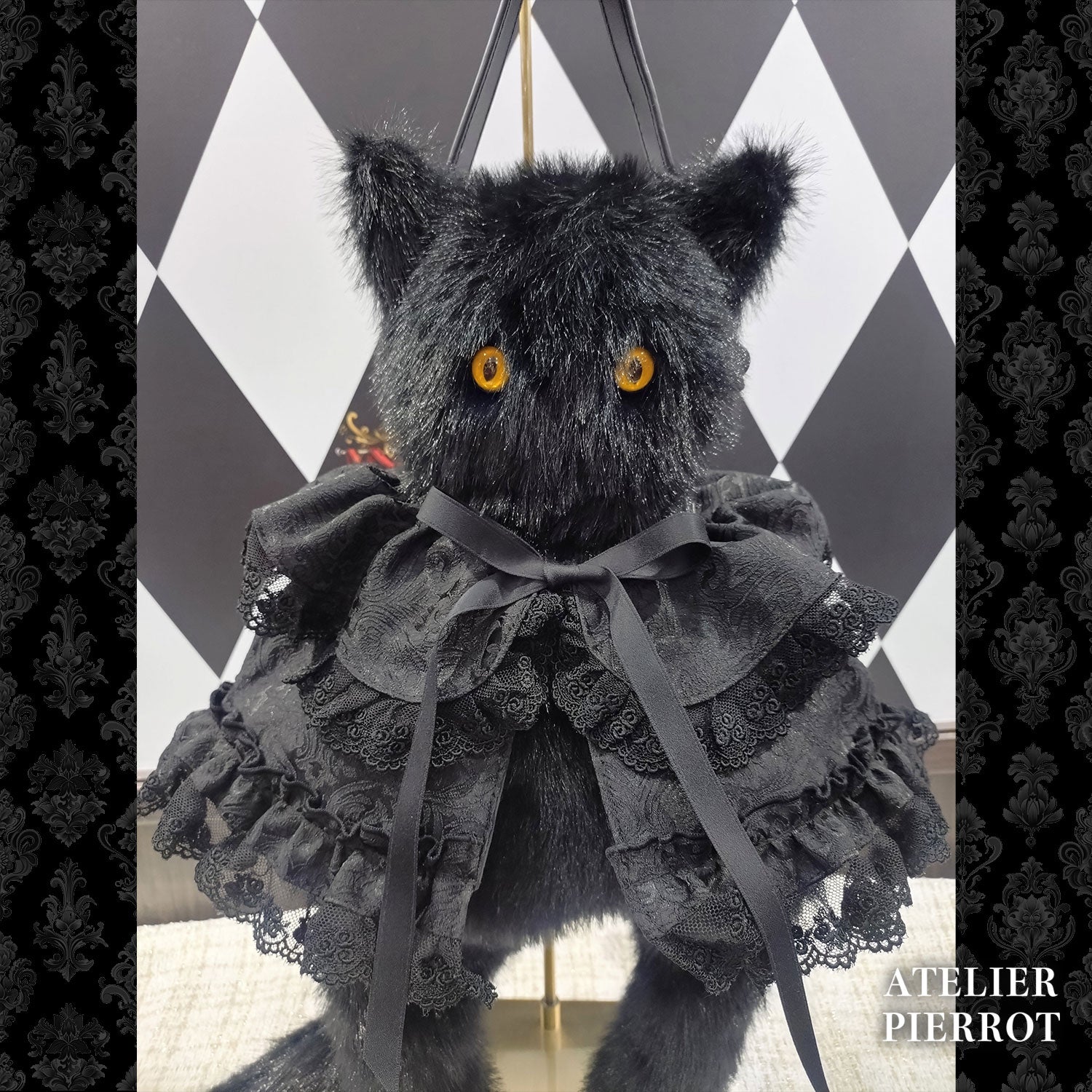【ATELIER PIERROT】Royal Neko Cape -Gothic Lolita Doll Cape-