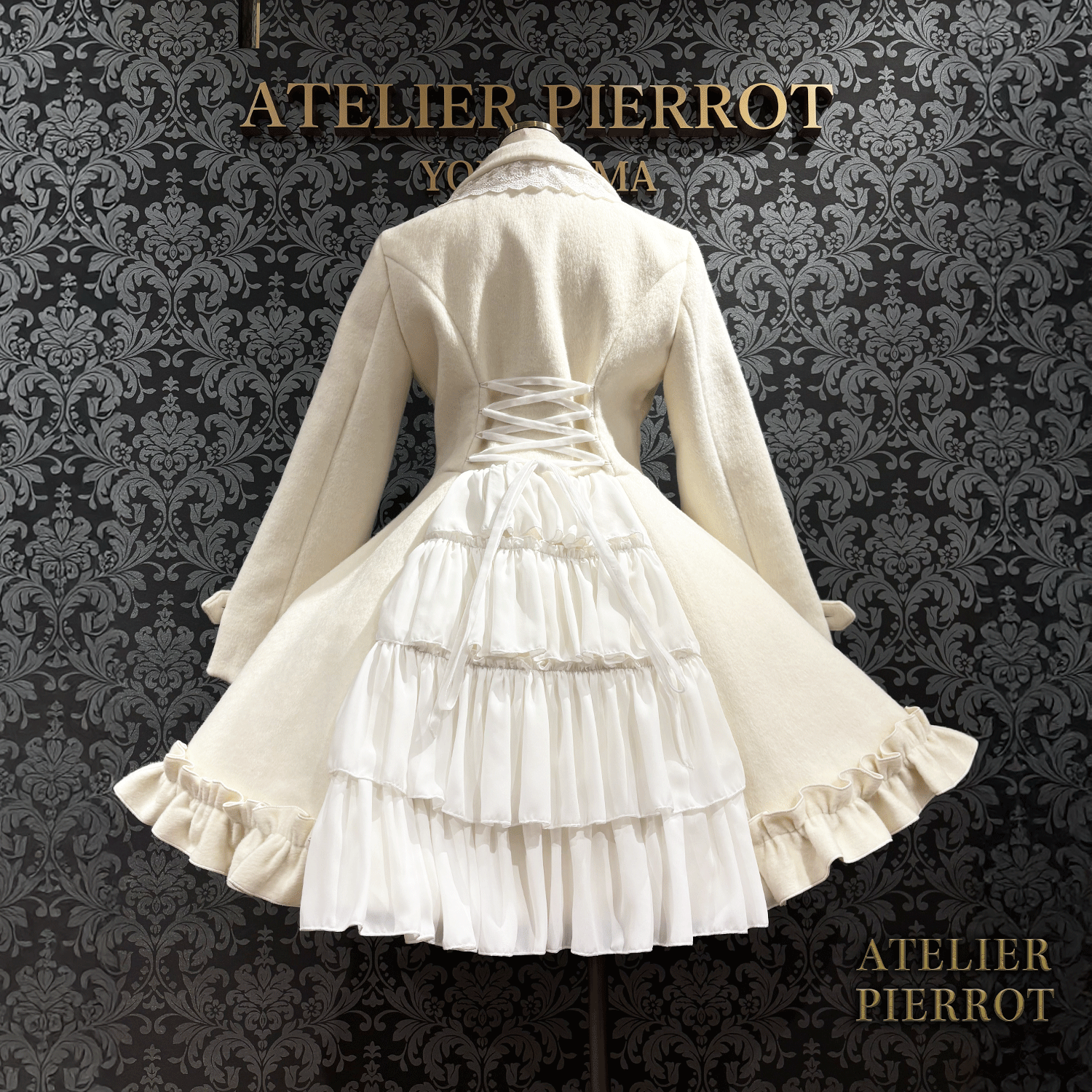 【ATELIER PIERROT】月球晶格外套 - 袖口