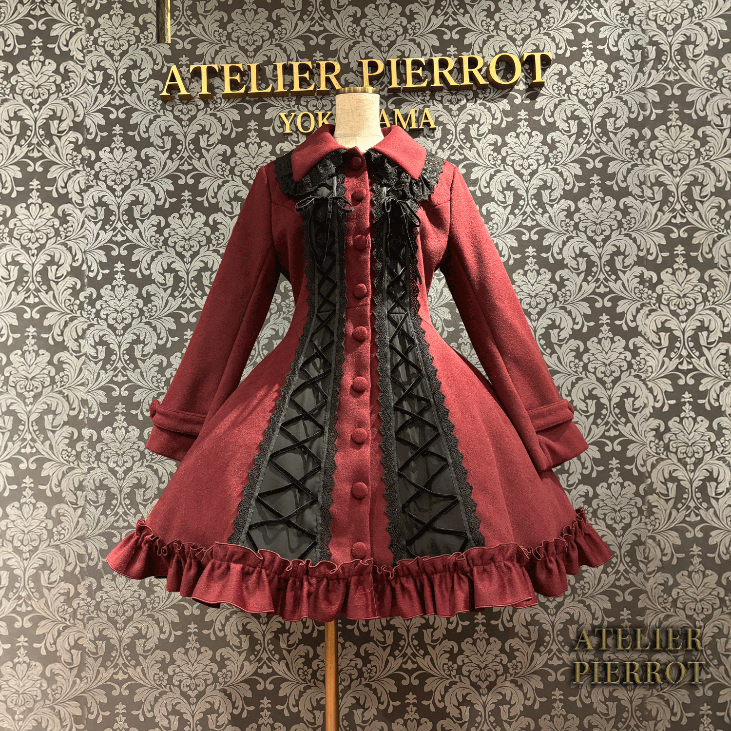 【ATELIER PIERROT】月球晶格外套 - 袖口