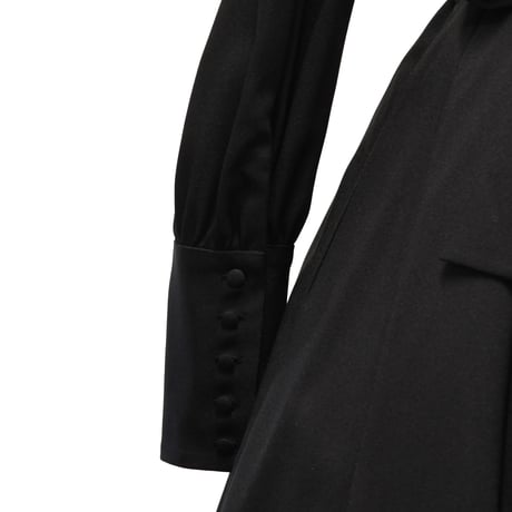 【Sheglit】シェグリット "Requiem"フレアワンピース グレー/ブラック